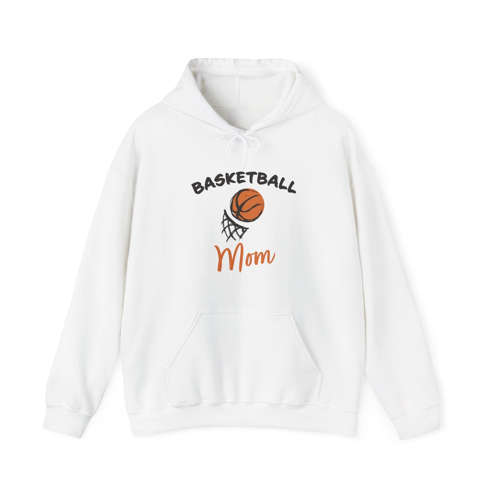 Sports Mom Hooded Sweatshirt - Basketball Mom | Hoodie by atgodanddesigns