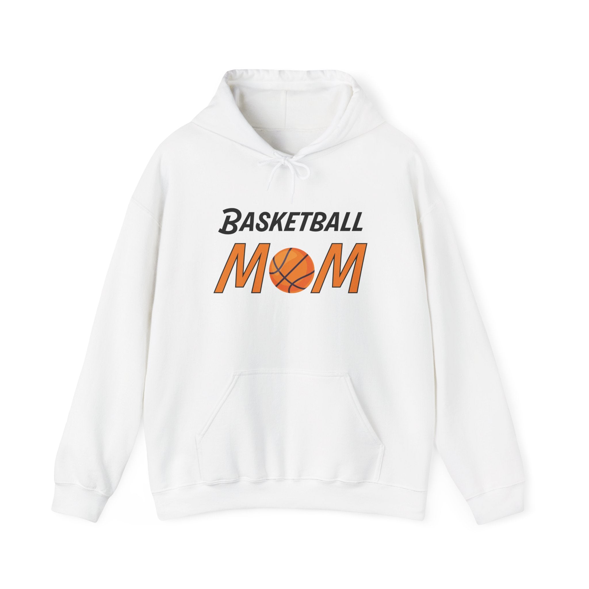 Sports Mom Hooded Sweatshirt - Basketball Mom | Hoodie by atgodanddesigns
