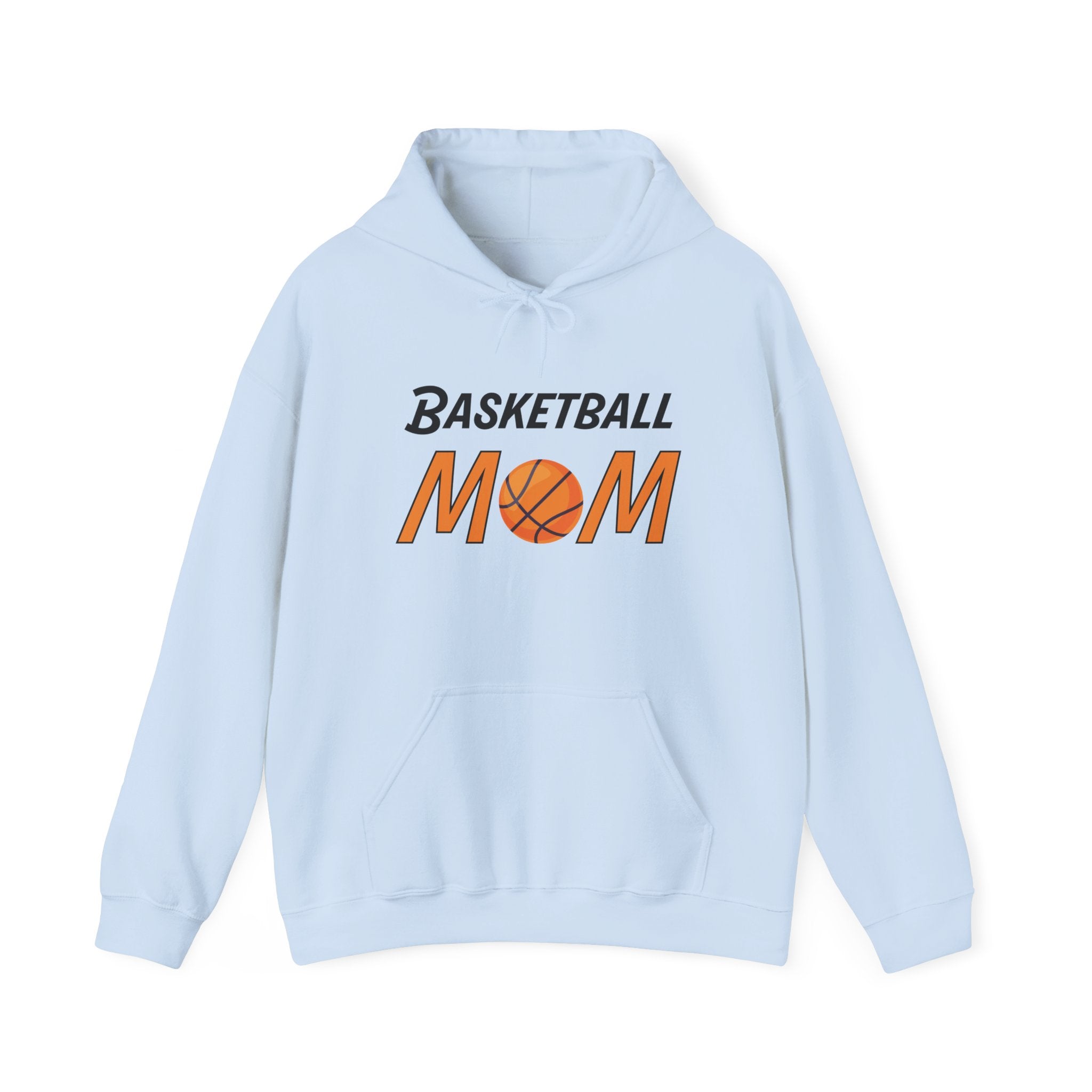 Sports Mom Hooded Sweatshirt - Basketball Mom | Hoodie by atgodanddesigns