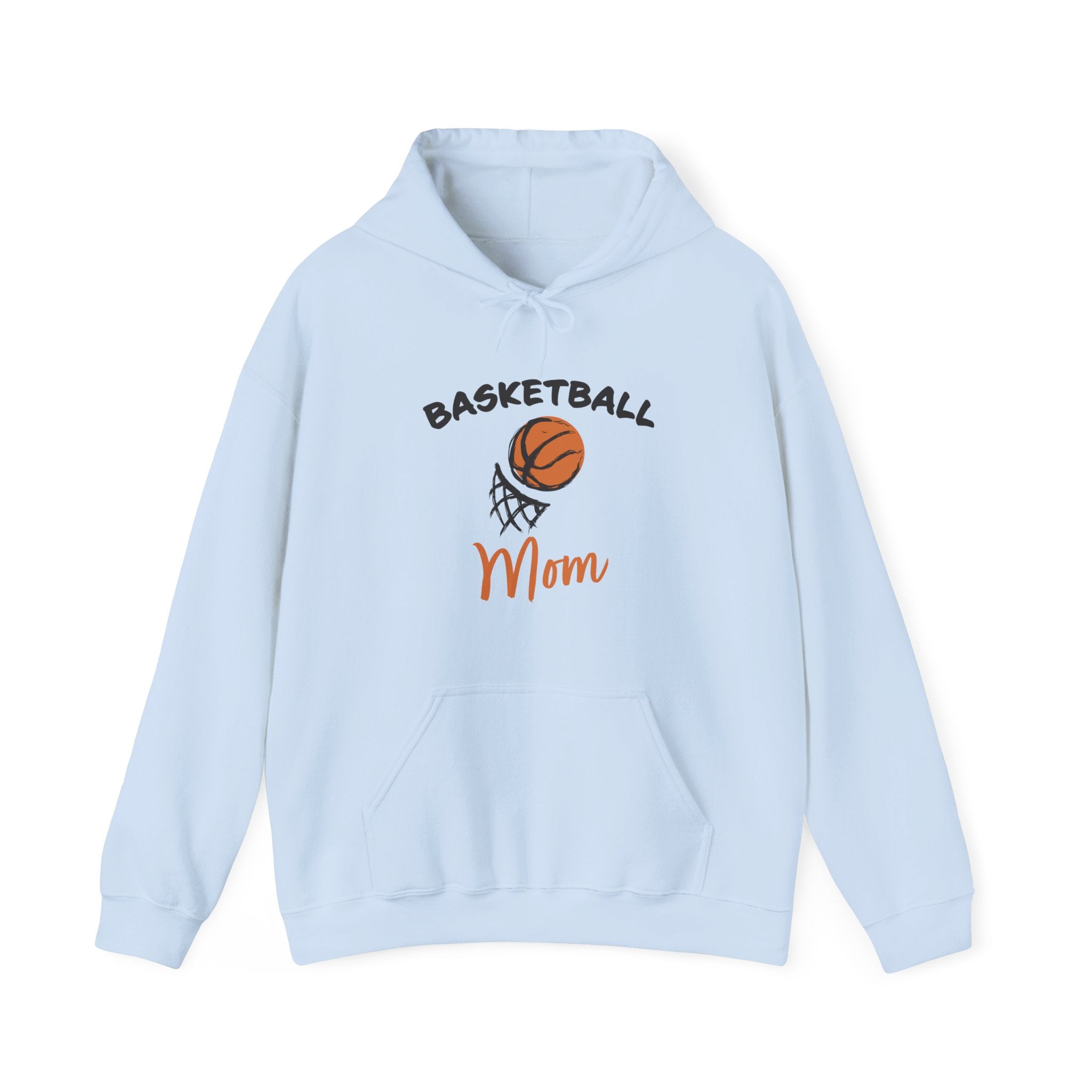 Sports Mom Hooded Sweatshirt - Basketball Mom | Hoodie by atgodanddesigns