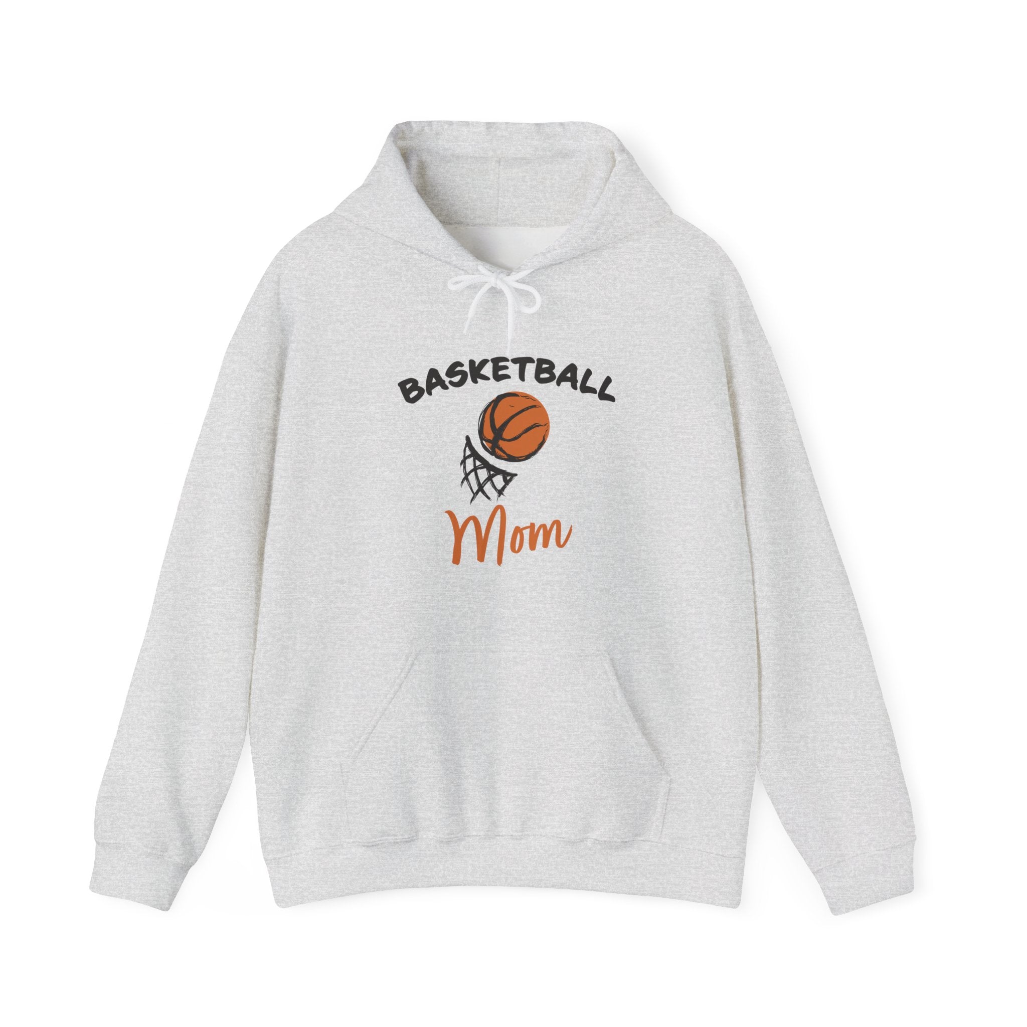 Sports Mom Hooded Sweatshirt - Basketball Mom | Hoodie by atgodanddesigns