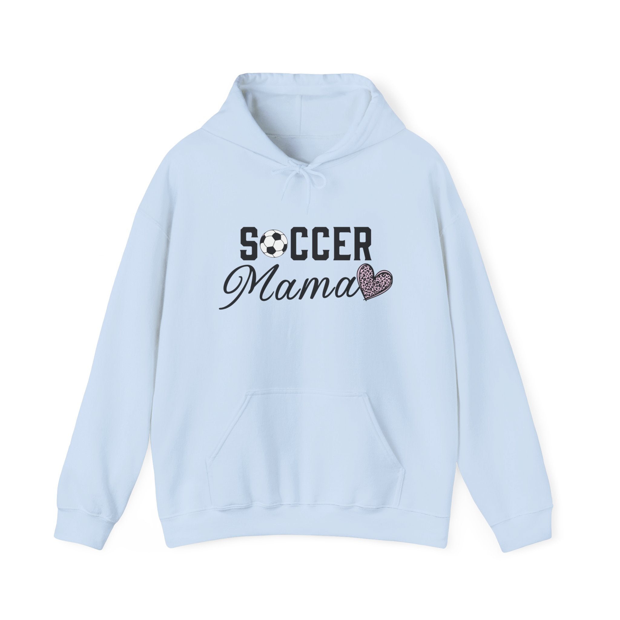 Sports Mom Hooded Sweatshirt - Soccer Mama | Hoodie by atgodanddesigns