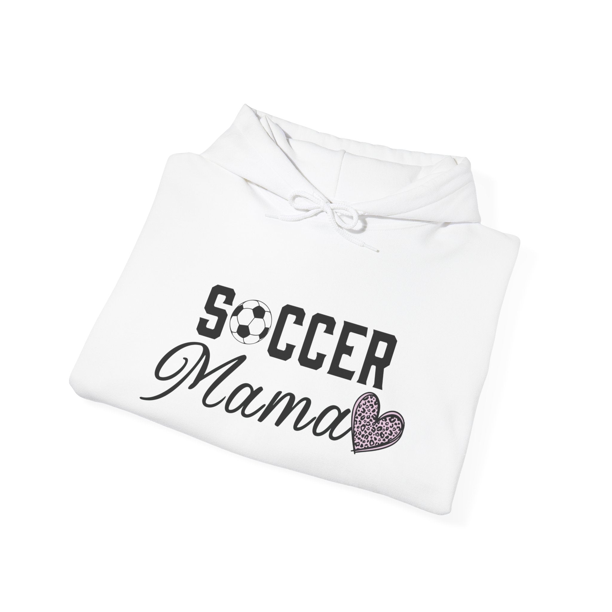 Sports Mom Hooded Sweatshirt - Soccer Mama | Hoodie by atgodanddesigns