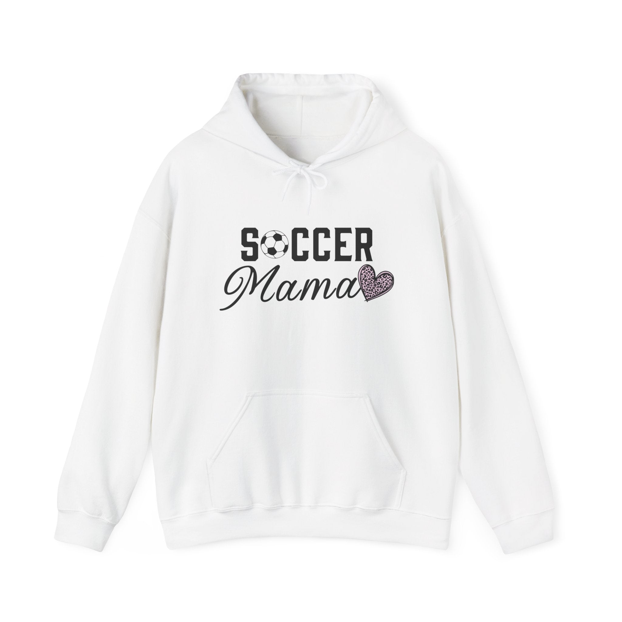 Sports Mom Hooded Sweatshirt - Soccer Mama | Hoodie by atgodanddesigns