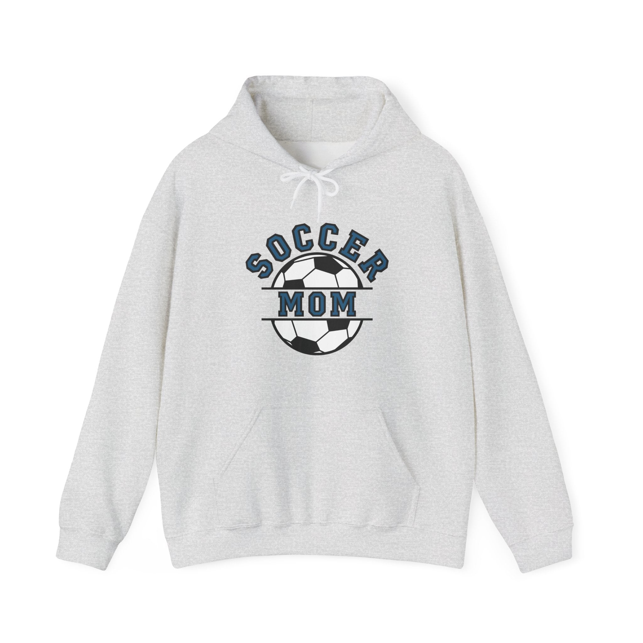 Sports Mom Hooded Sweatshirt - Soccer Mom | Hoodie by atgodanddesigns