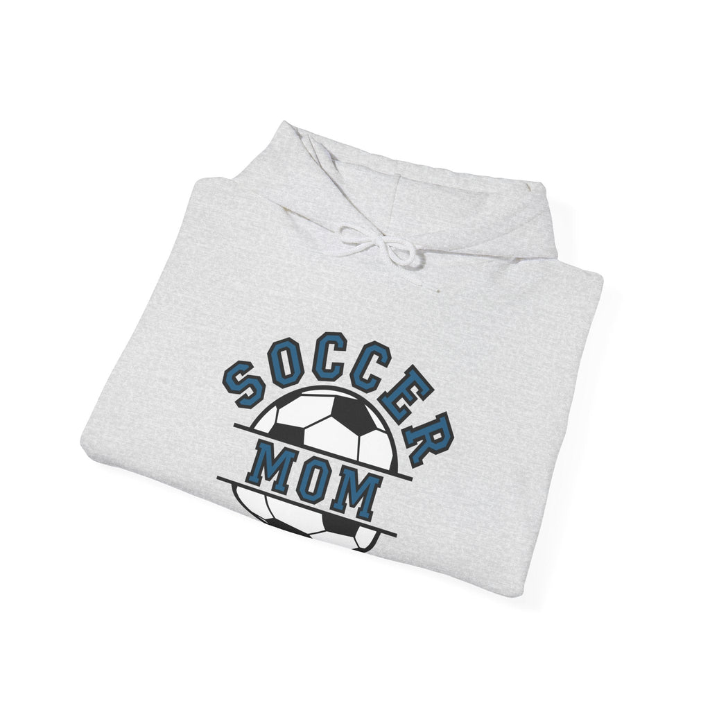 Sports Mom Hooded Sweatshirt - Soccer Mom | Hoodie by atgodanddesigns