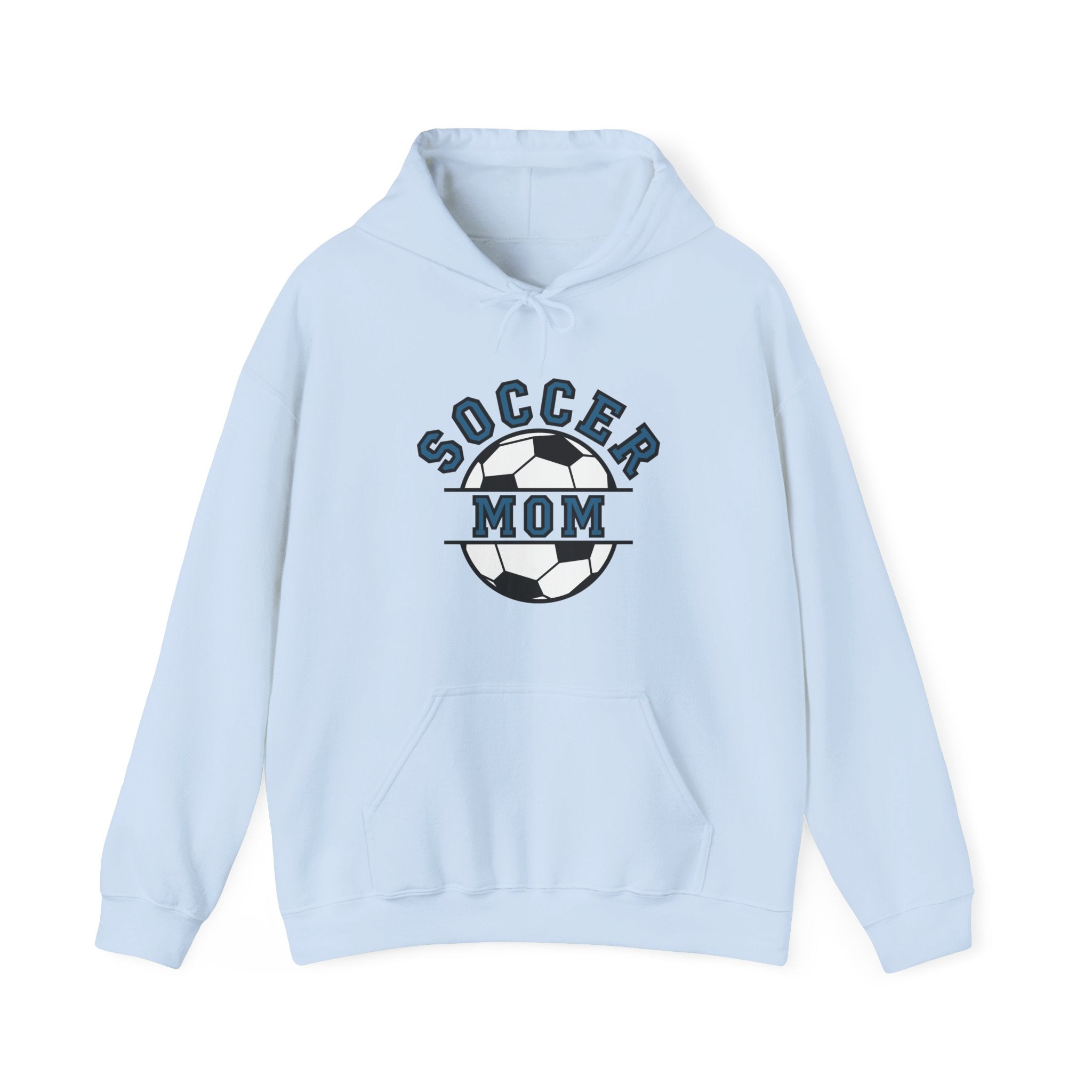 Sports Mom Hooded Sweatshirt - Soccer Mom | Hoodie by atgodanddesigns