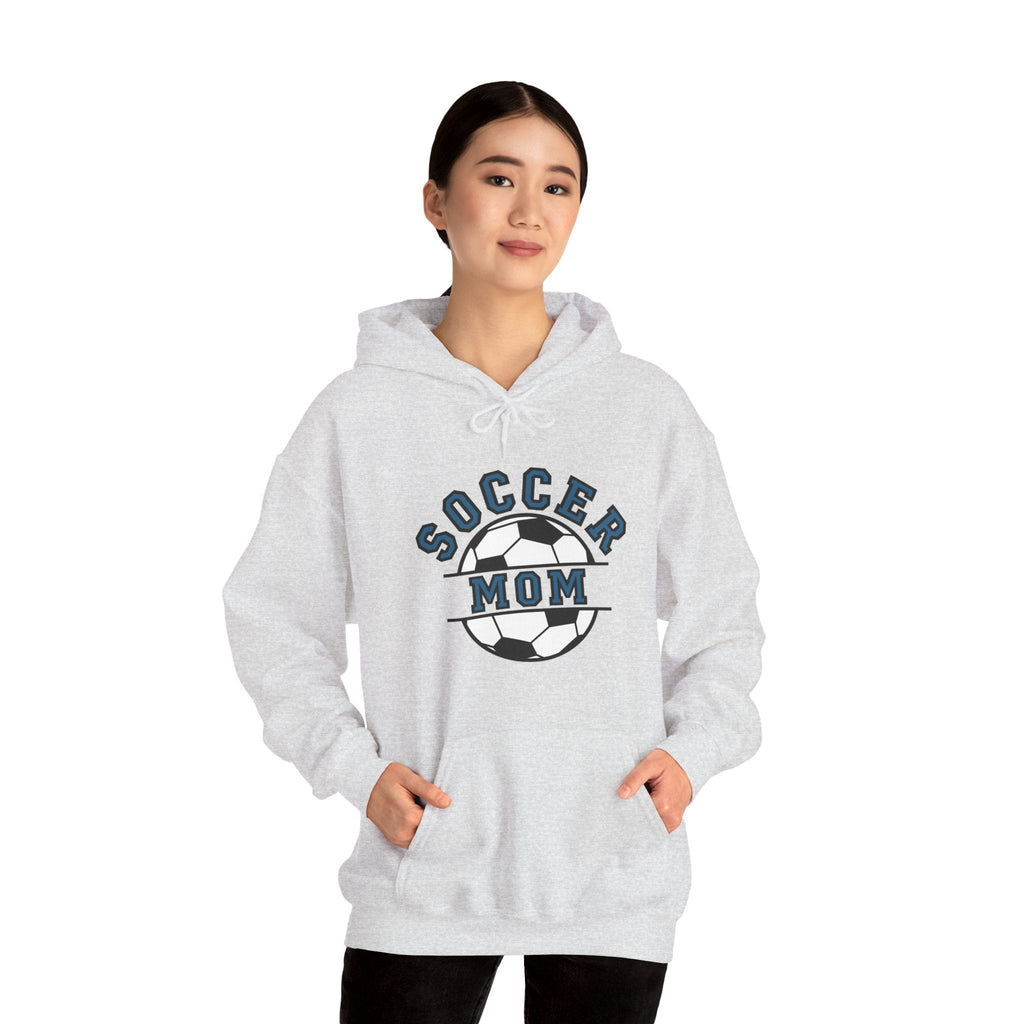Sports Mom Hooded Sweatshirt - Soccer Mom | Hoodie by atgodanddesigns