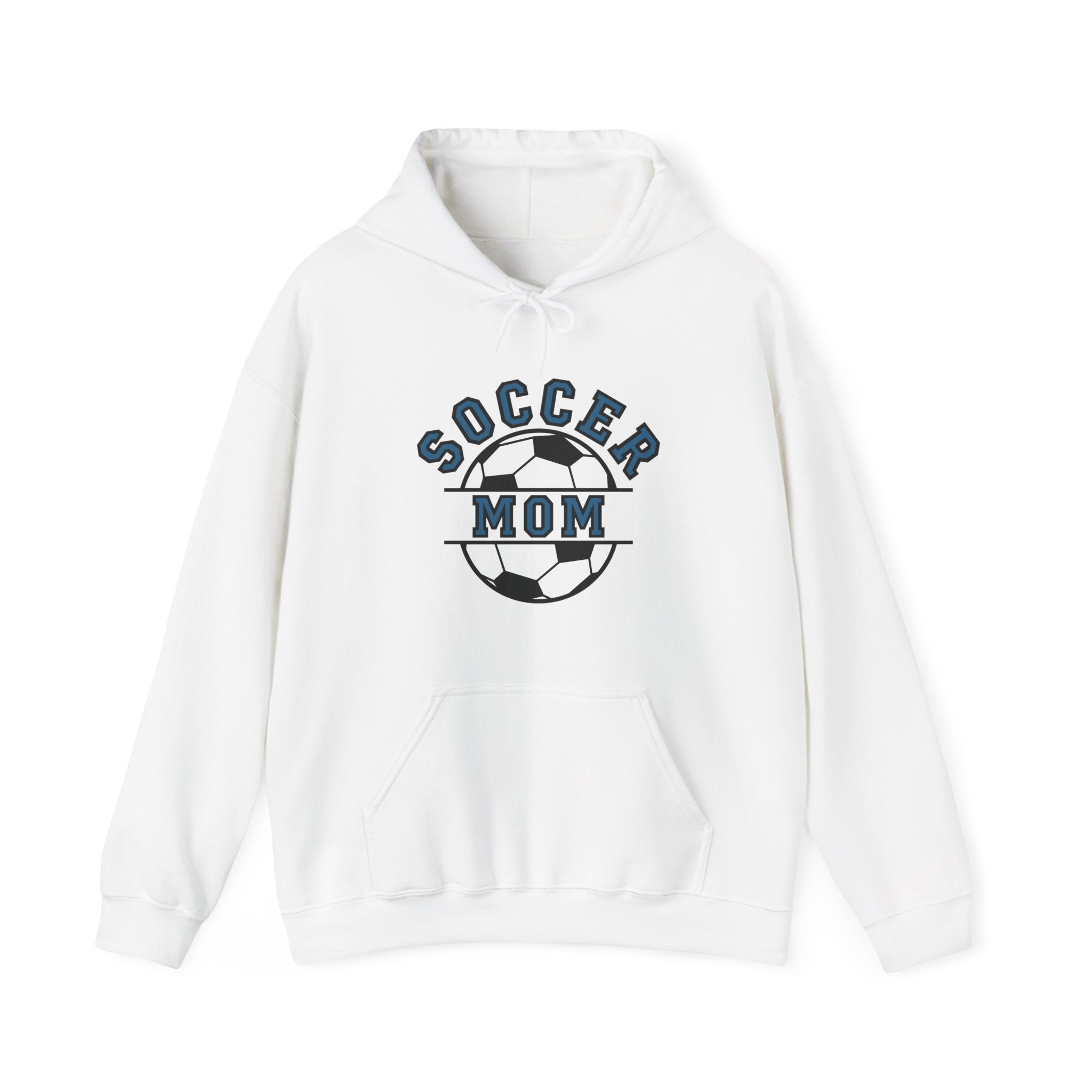 Sports Mom Hooded Sweatshirt - Soccer Mom | Hoodie by atgodanddesigns