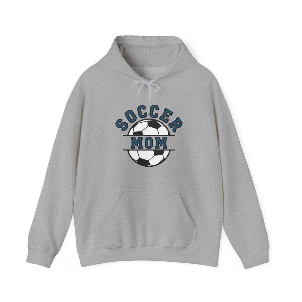 Sports Mom Hooded Sweatshirt - Soccer Mom | Hoodie by atgodanddesigns