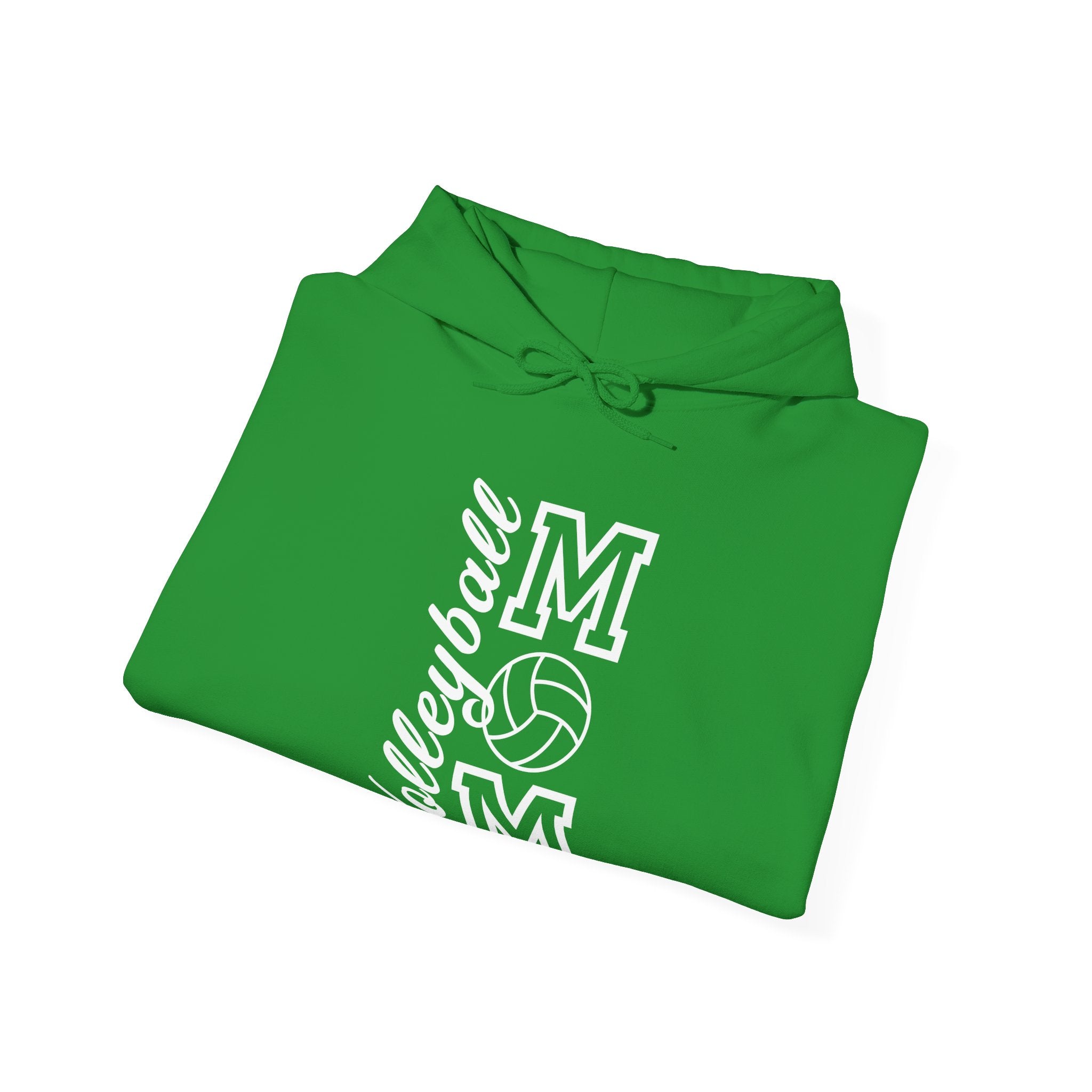 Sports Mom Hooded Sweatshirt - Volleyball Mom | Hoodie by atgodanddesigns