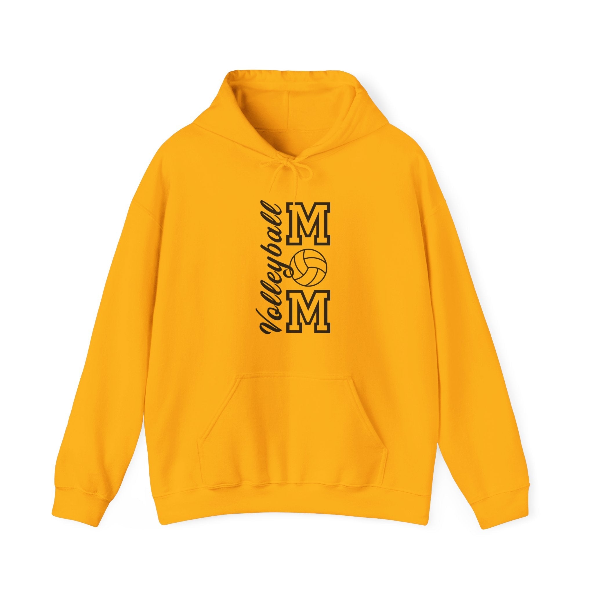 Sports Mom Hooded Sweatshirt - Volleyball Mom | Hoodie by atgodanddesigns