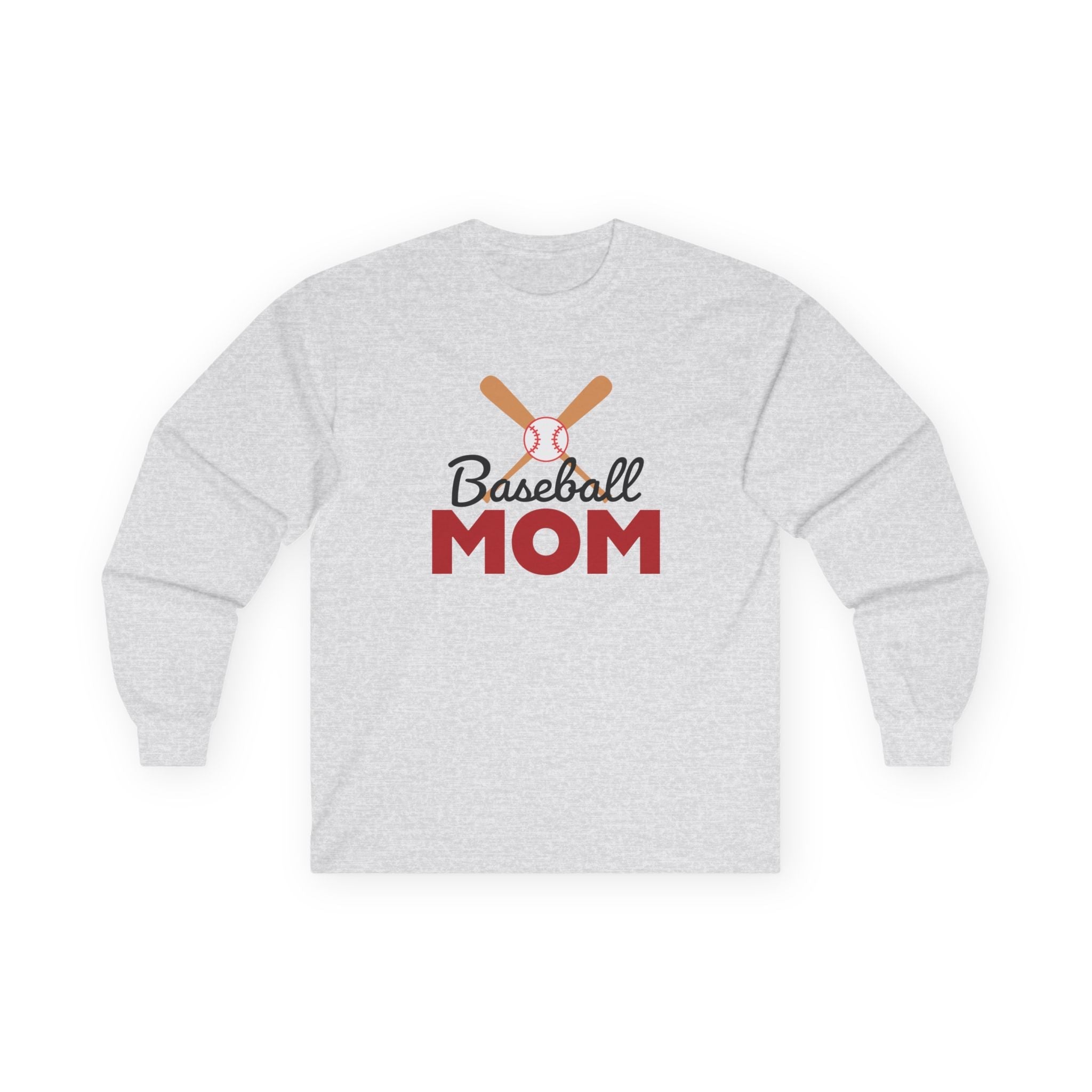Sports Mom Long Sleeve Tee - Baseball Mom | Long - sleeve by atgodanddesigns