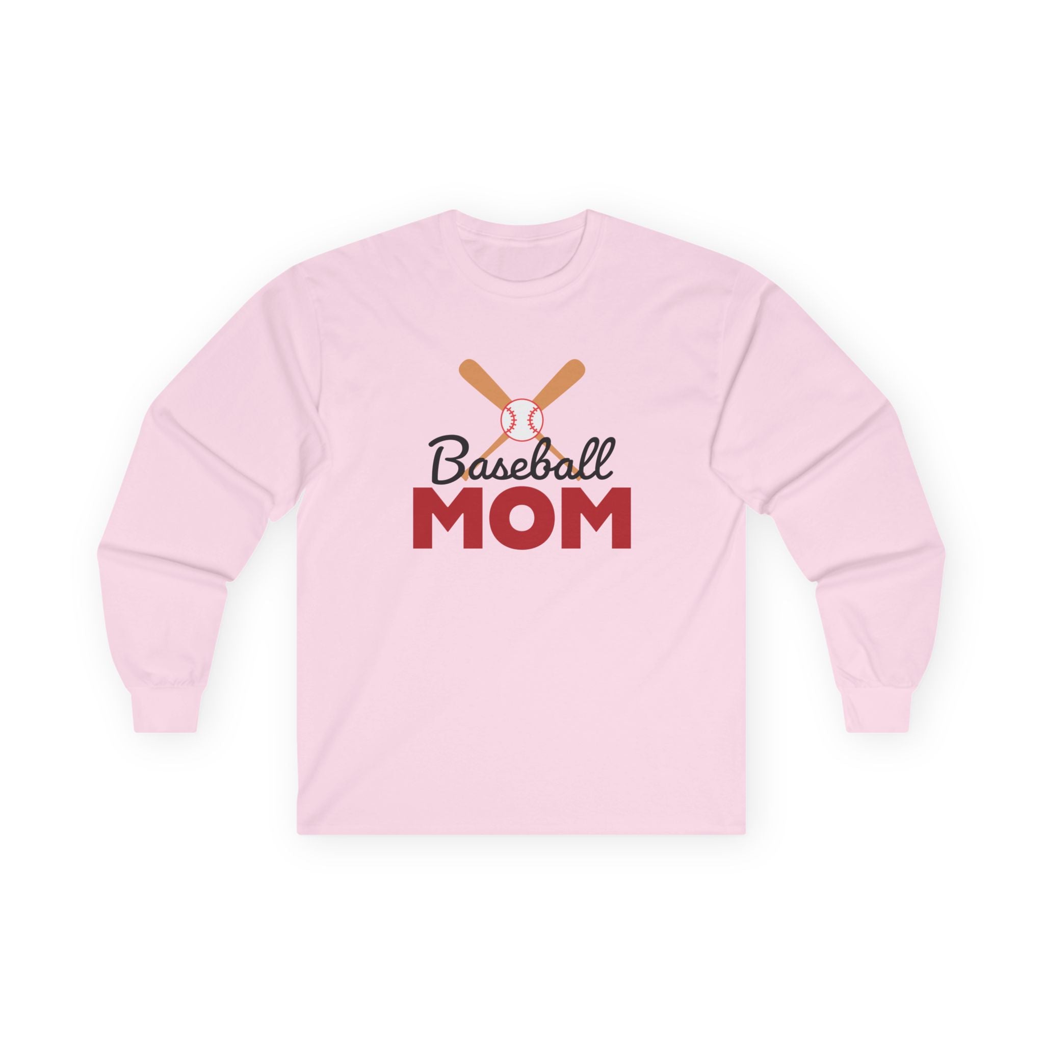 Sports Mom Long Sleeve Tee - Baseball Mom | Long - sleeve by atgodanddesigns