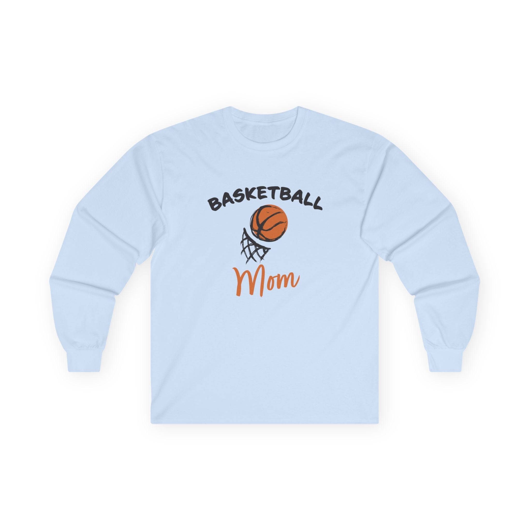 Sports Mom Long Sleeve Tee - Basketball Mom | Long - sleeve by atgodanddesigns