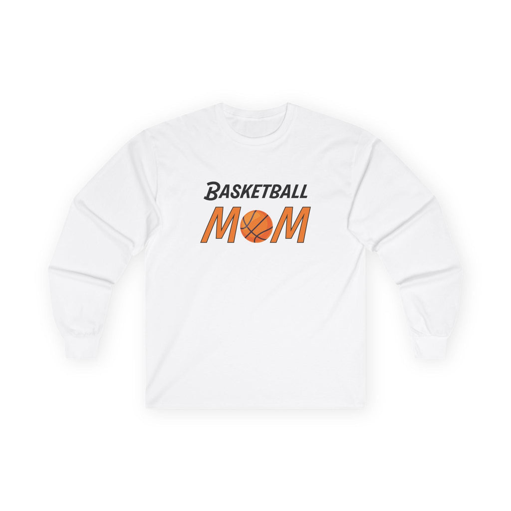 Sports Mom Long Sleeve Tee - Basketball Mom | Long - sleeve by atgodanddesigns