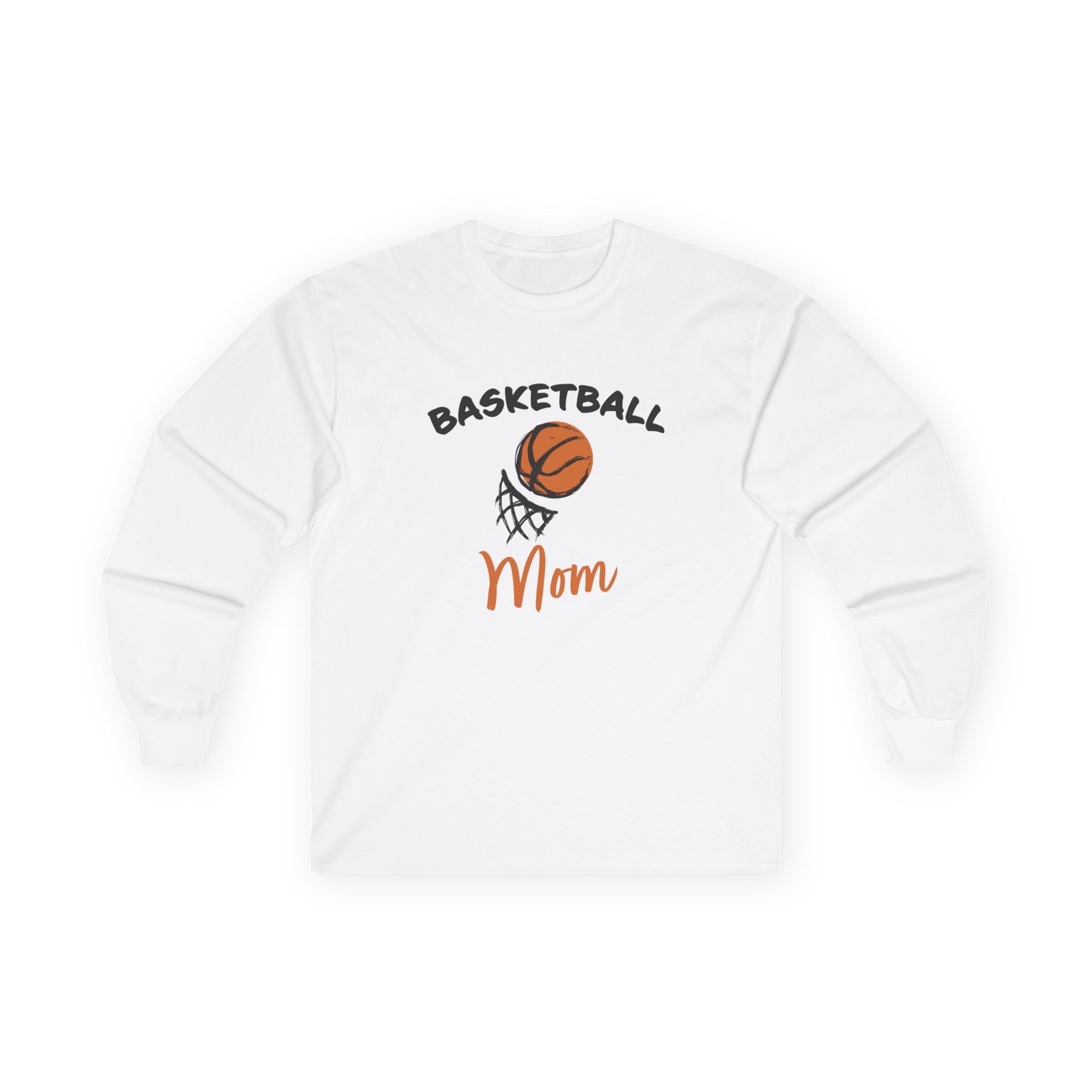 Sports Mom Long Sleeve Tee - Basketball Mom | Long - sleeve by atgodanddesigns