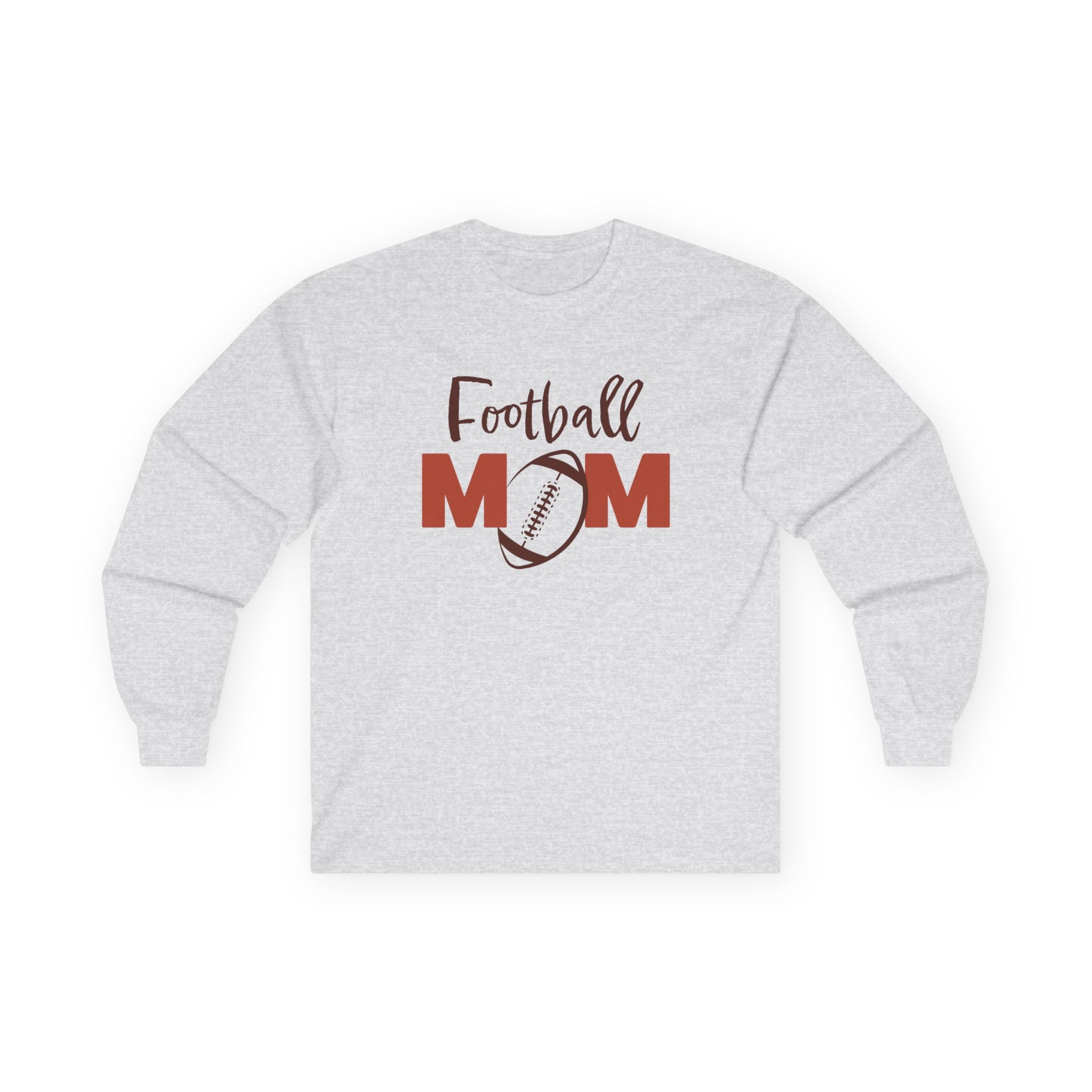 Sports Mom Long Sleeve Tee - Football Mom | Long - sleeve by atgodanddesigns