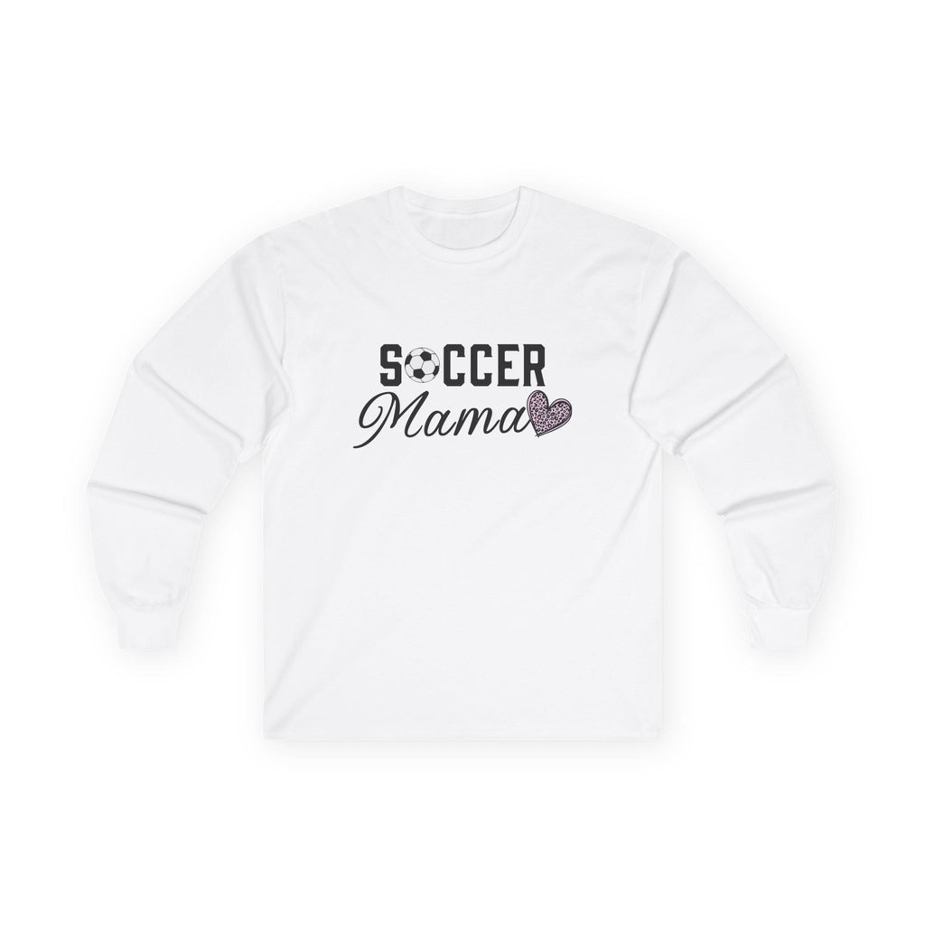 Sports Mom Long Sleeve Tee - Soccer Mama | Long - sleeve by atgodanddesigns