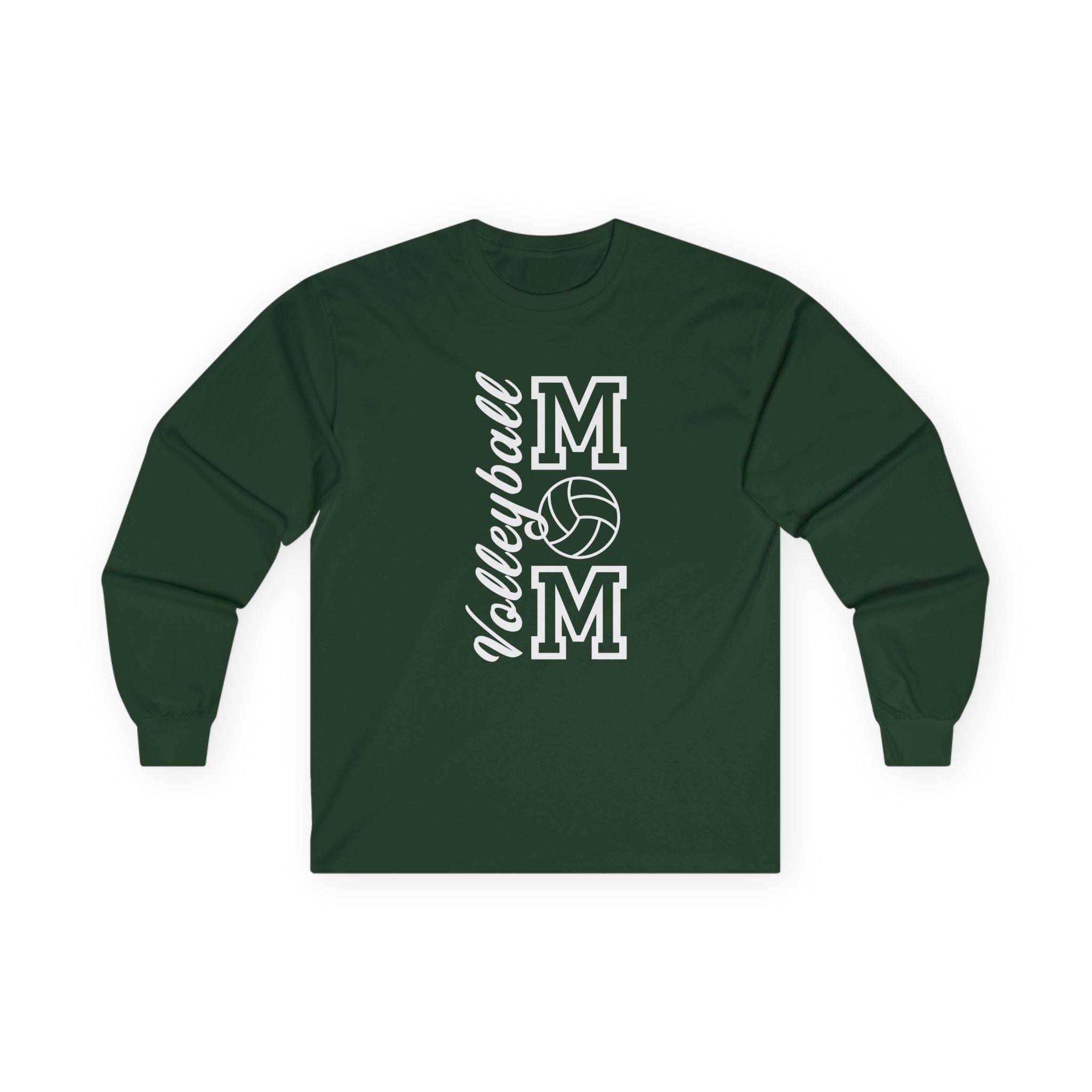 Sports Mom Long Sleeve Tee - Volleyball Mom | Long - sleeve by atgodanddesigns
