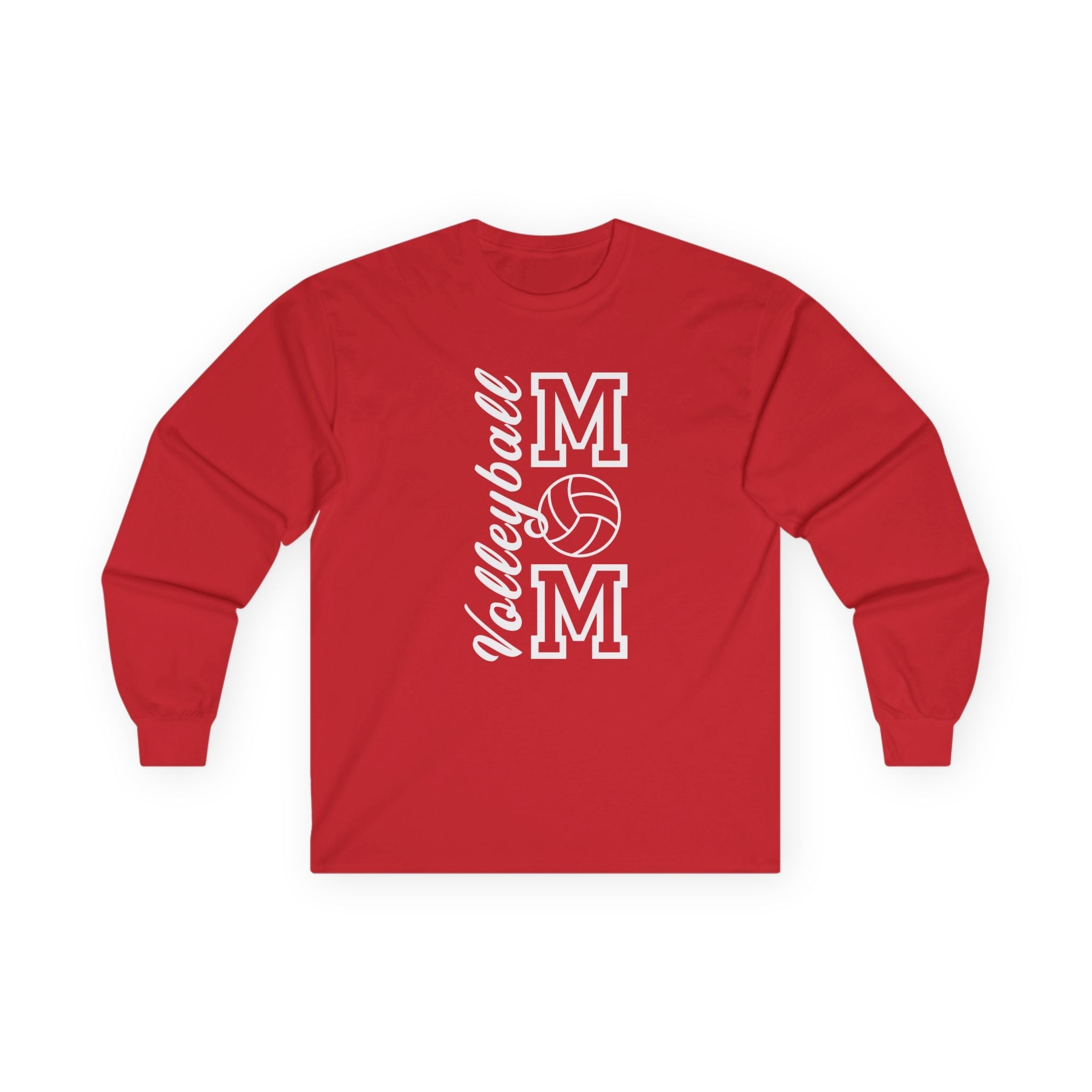 Sports Mom Long Sleeve Tee - Volleyball Mom | Long - sleeve by atgodanddesigns