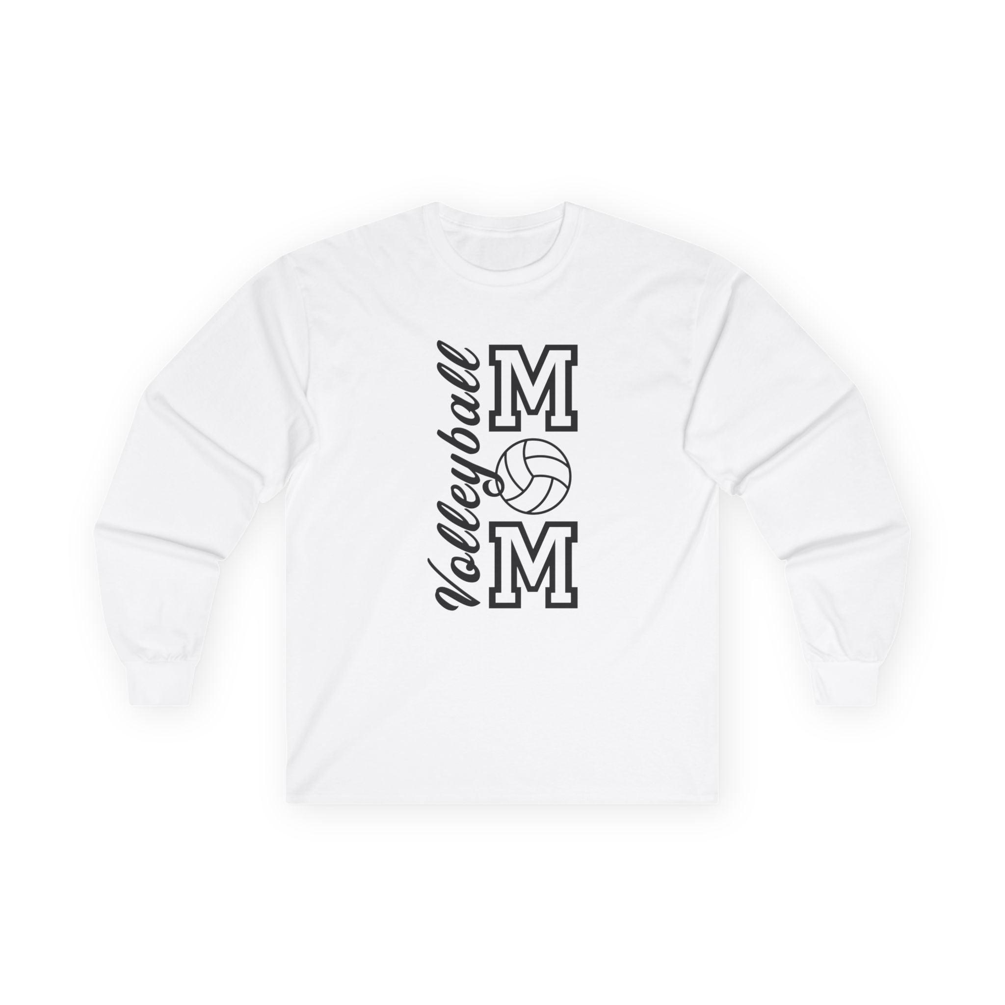 Sports Mom Long Sleeve Tee - Volleyball Mom | Long - sleeve by atgodanddesigns
