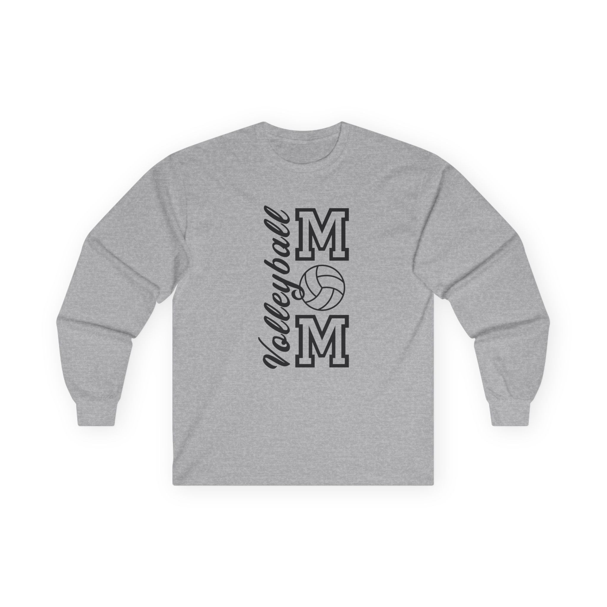 Sports Mom Long Sleeve Tee - Volleyball Mom | Long - sleeve by atgodanddesigns