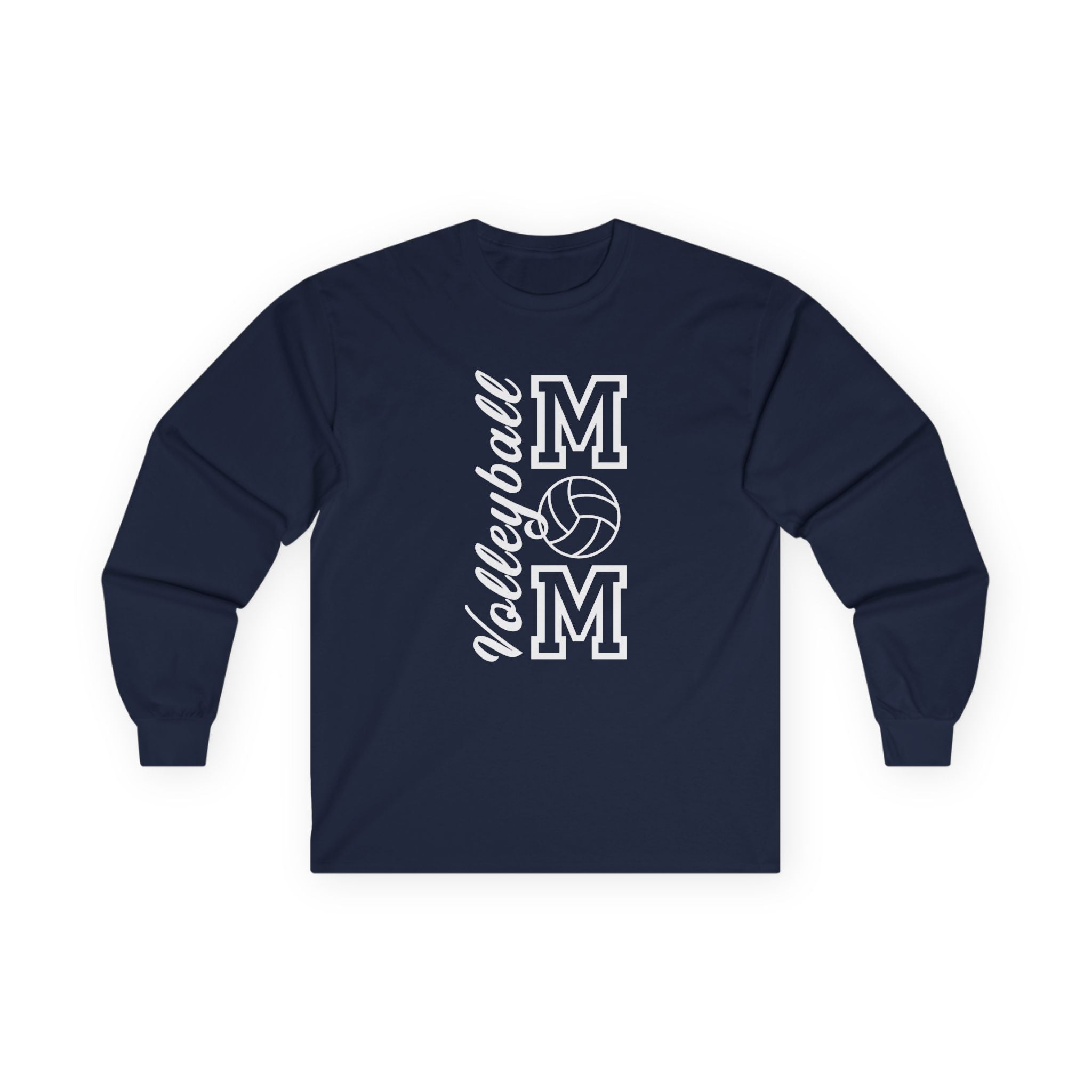 Sports Mom Long Sleeve Tee - Volleyball Mom | Long - sleeve by atgodanddesigns