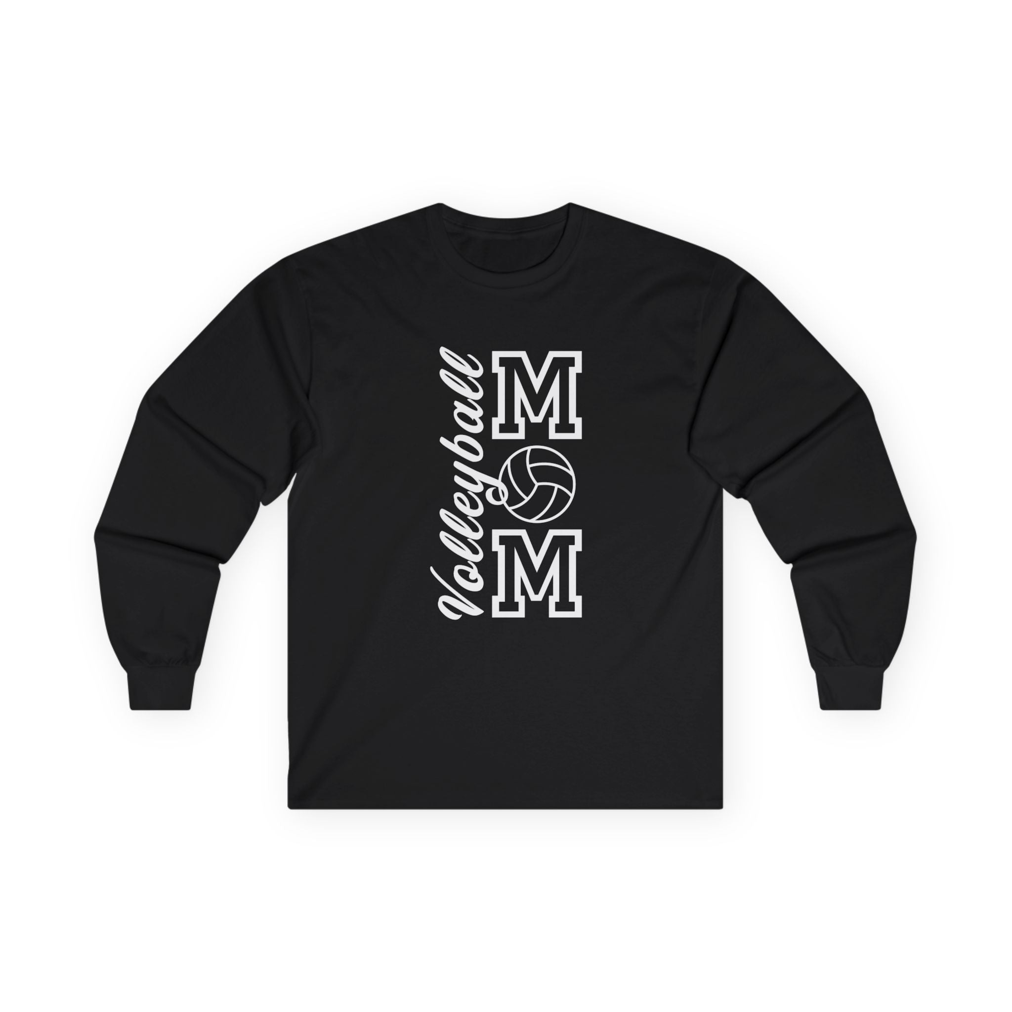 Sports Mom Long Sleeve Tee - Volleyball Mom | Long - sleeve by atgodanddesigns