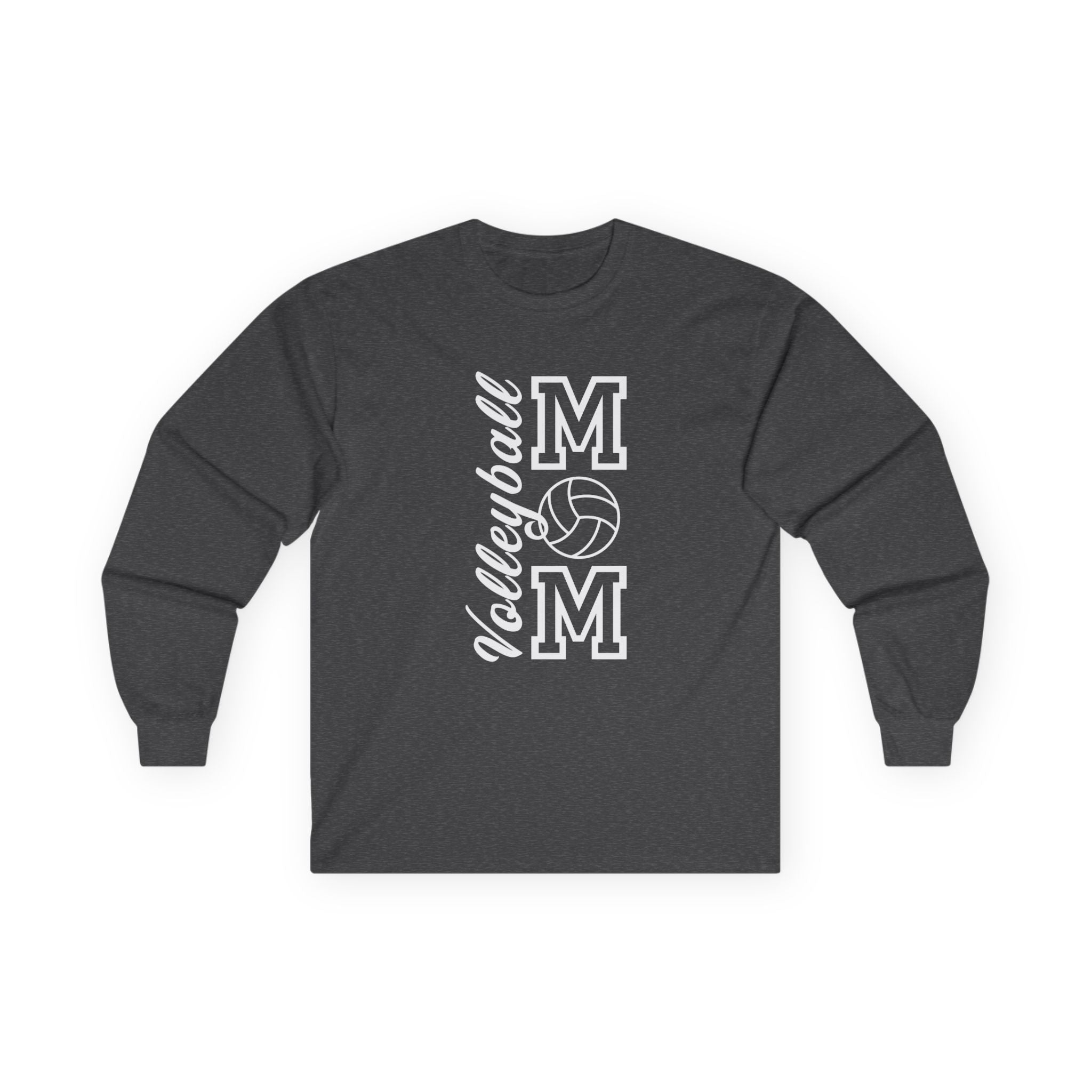 Sports Mom Long Sleeve Tee - Volleyball Mom | Long - sleeve by atgodanddesigns