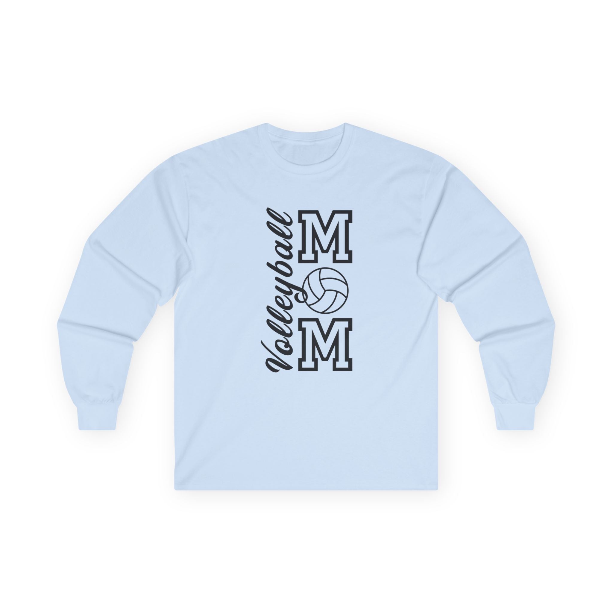 Sports Mom Long Sleeve Tee - Volleyball Mom | Long - sleeve by atgodanddesigns