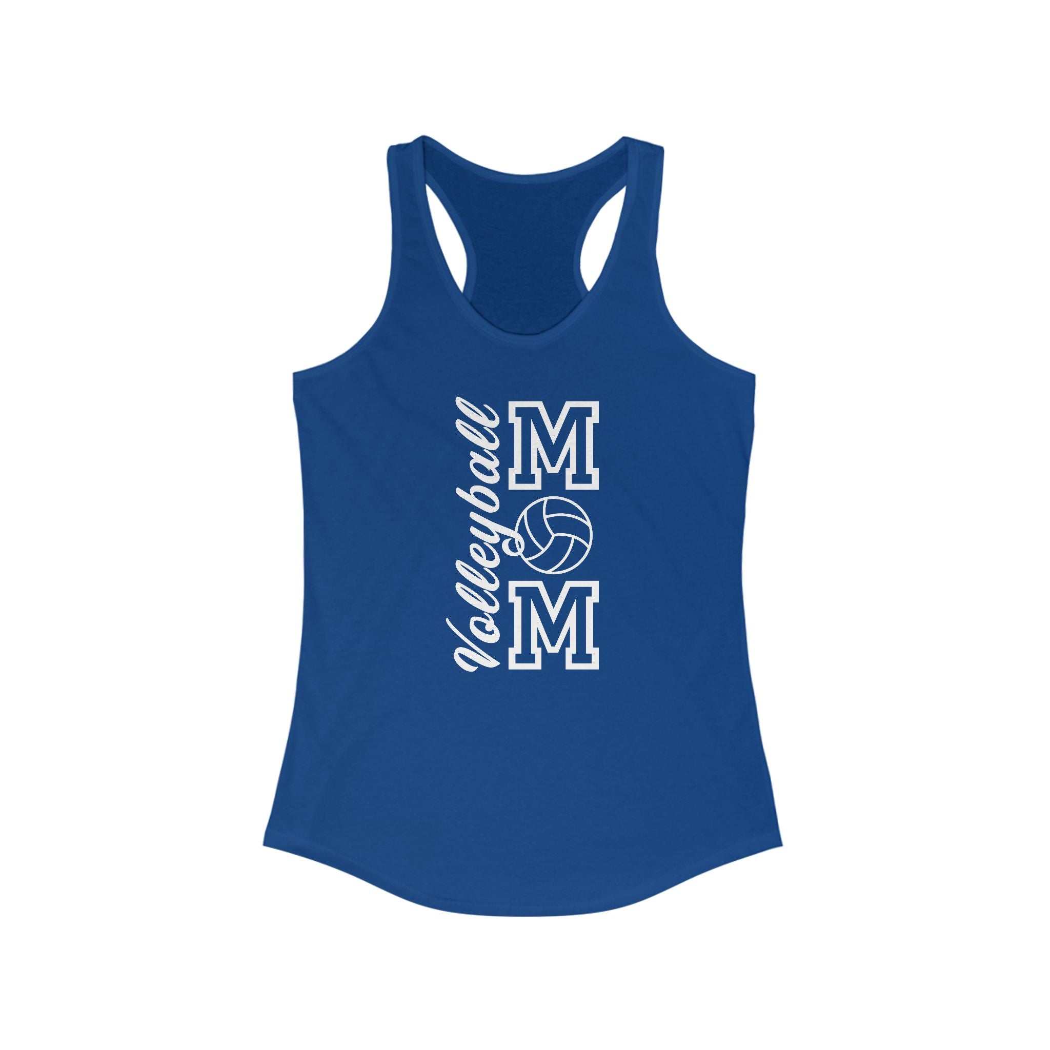 Sports Mom Racerback Tank Top - Volleyball Mom | Tank Top by atgodanddesigns