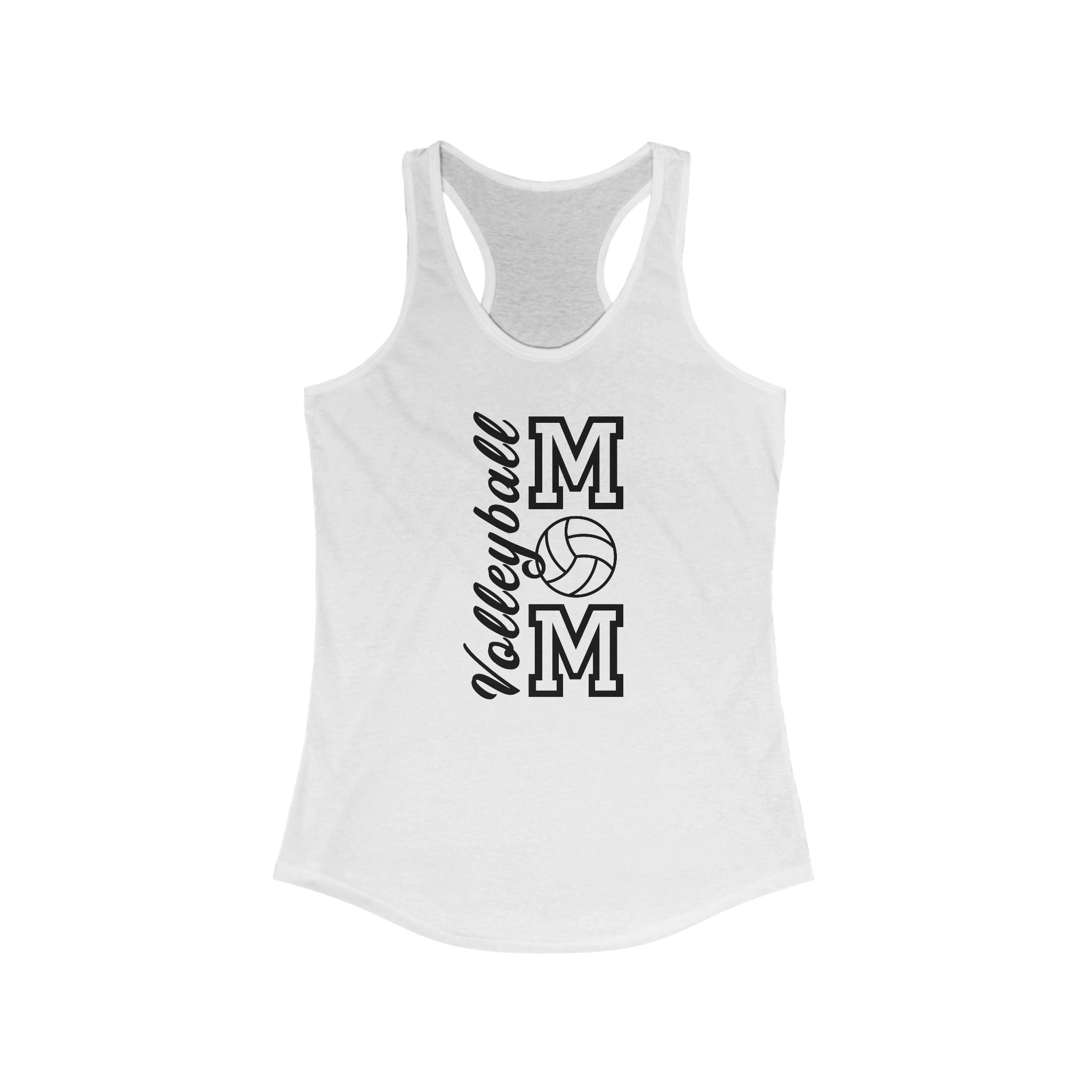 Sports Mom Racerback Tank Top - Volleyball Mom | Tank Top by atgodanddesigns