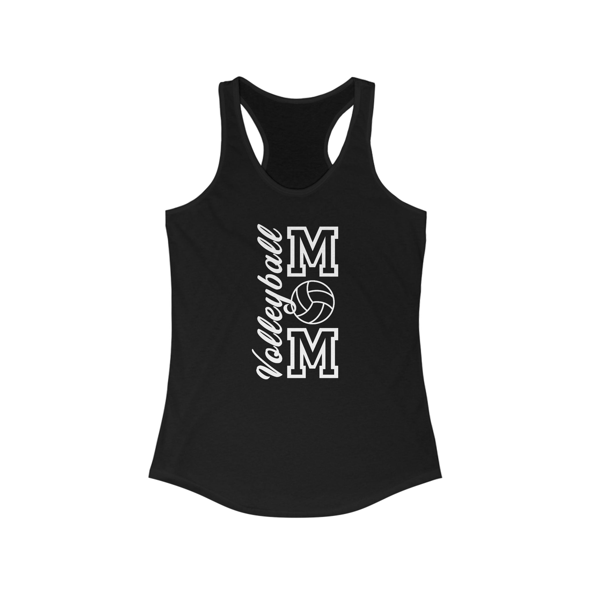 Sports Mom Racerback Tank Top - Volleyball Mom | Tank Top by atgodanddesigns
