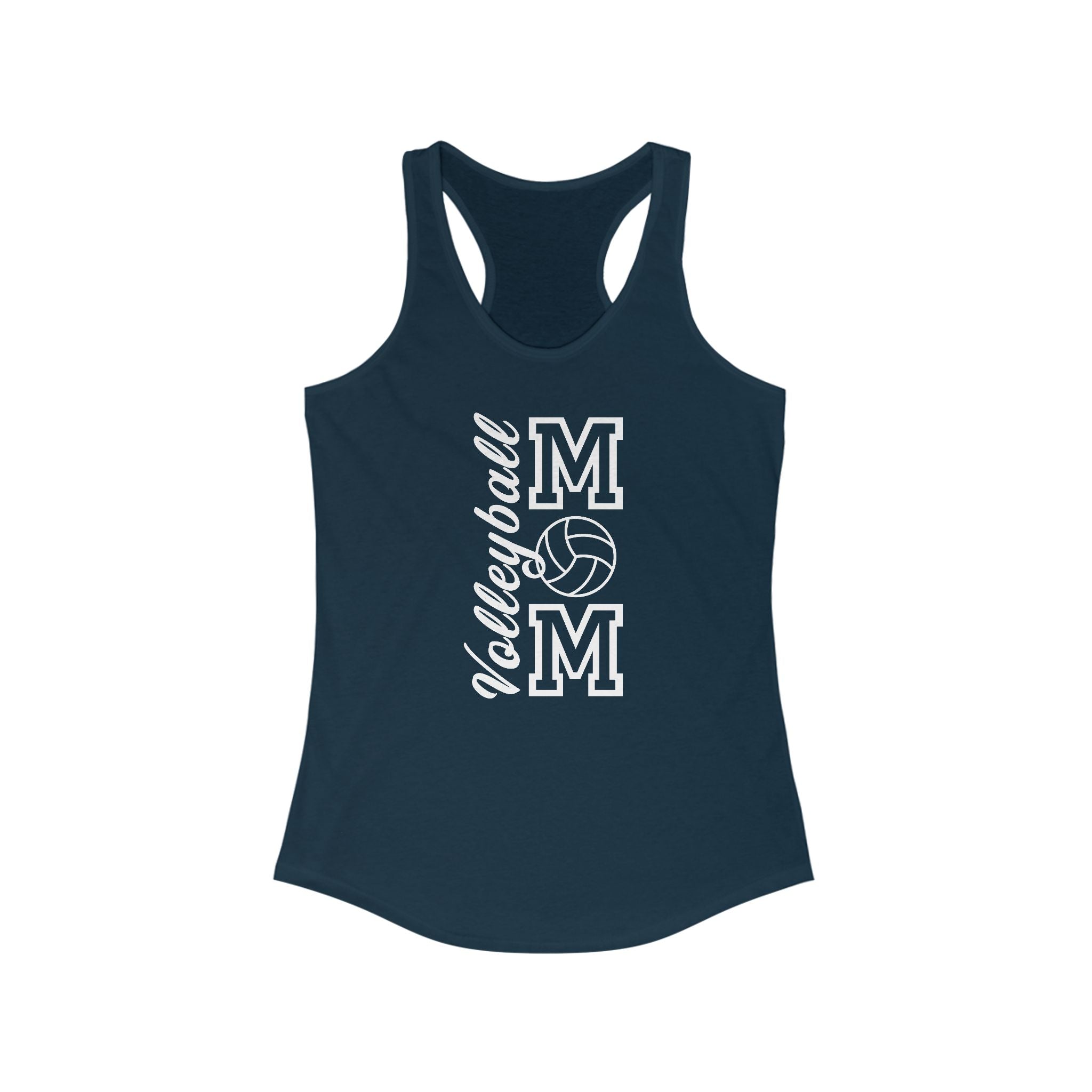 Sports Mom Racerback Tank Top - Volleyball Mom | Tank Top by atgodanddesigns