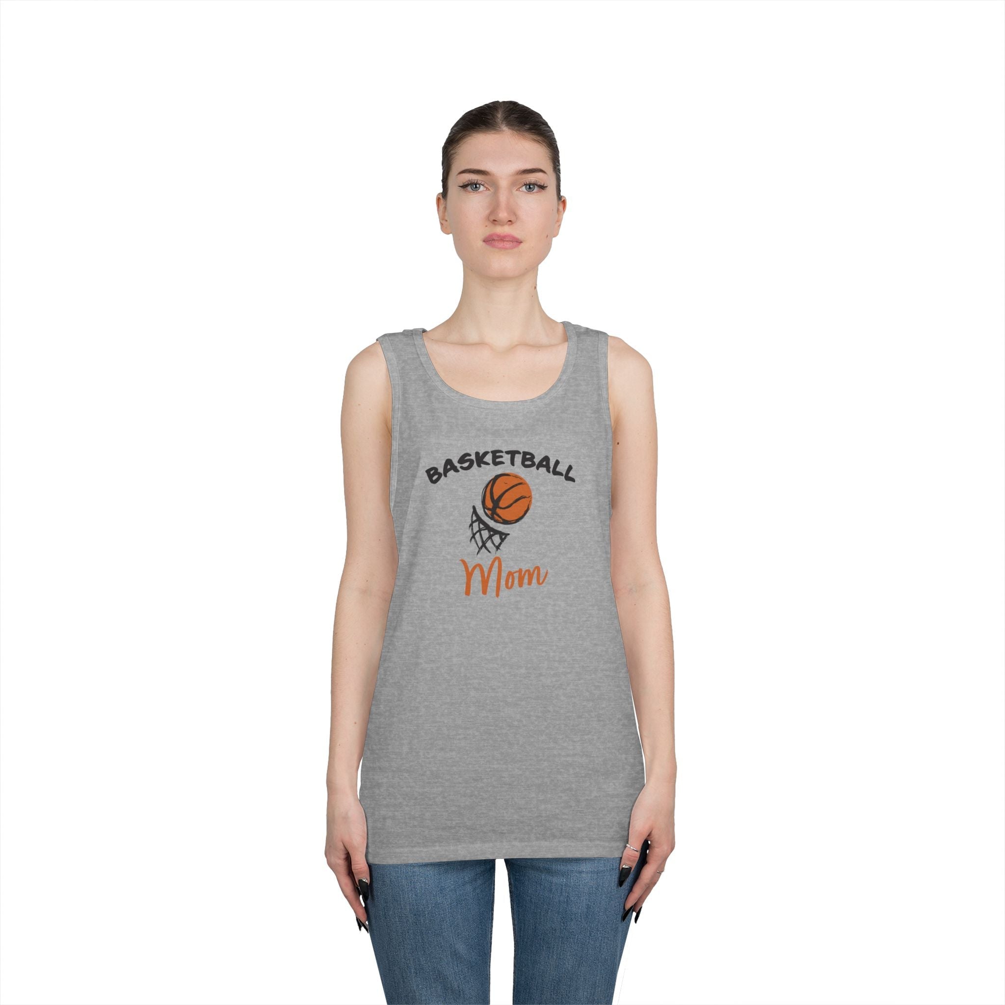 Sports Mom Tank Top - Basketball Mom | Tank Top by atgodanddesigns