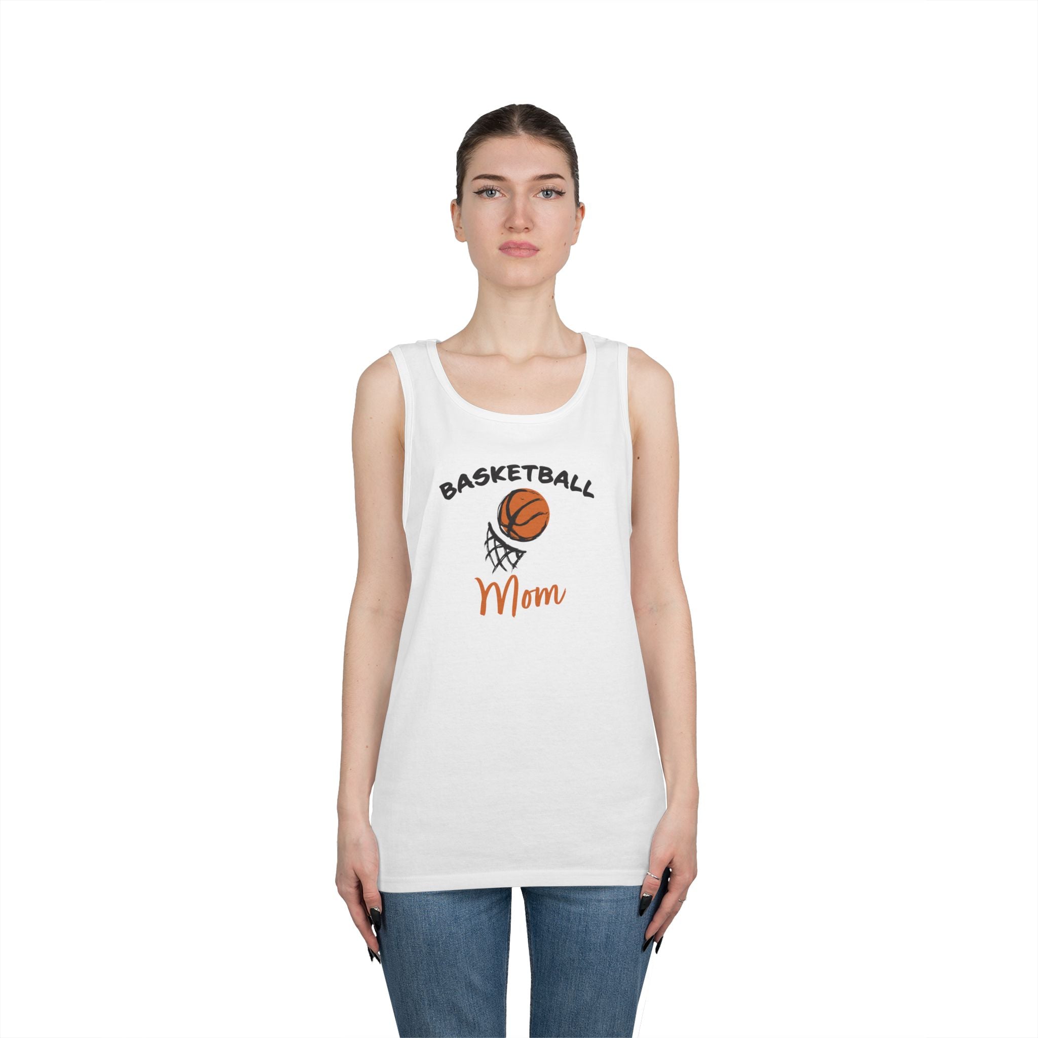 Sports Mom Tank Top - Basketball Mom | Tank Top by atgodanddesigns