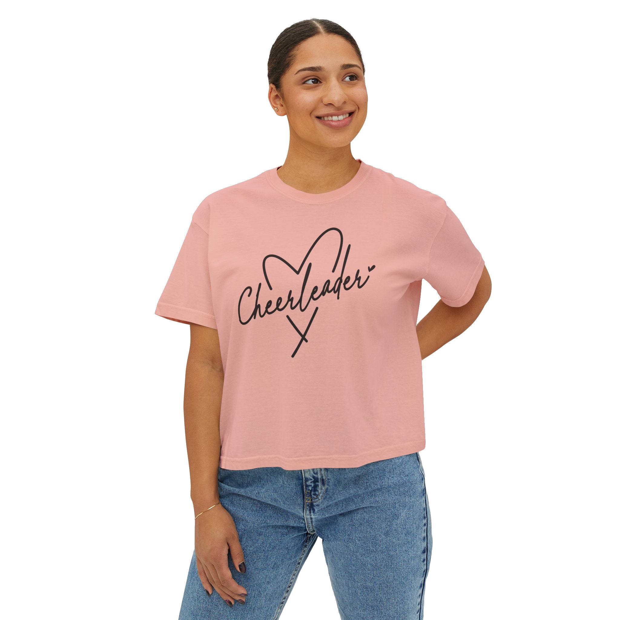 Teen Graphic Girls T-Shirt - Cheerleader | T-Shirt by atgodanddesigns