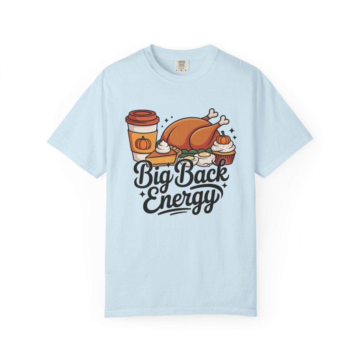 Thanksgiving Adult & Teen T-shirt - Big Back Energy | T-Shirt by atgodanddesigns