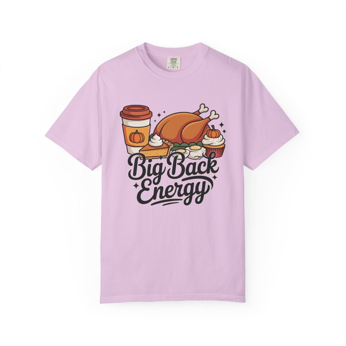 Thanksgiving Adult & Teen T-shirt - Big Back Energy | T-Shirt by atgodanddesigns