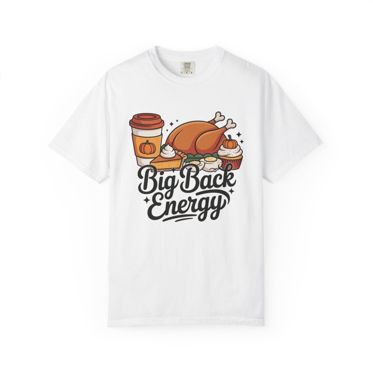 Thanksgiving Adult & Teen T-shirt - Big Back Energy | T-Shirt by atgodanddesigns