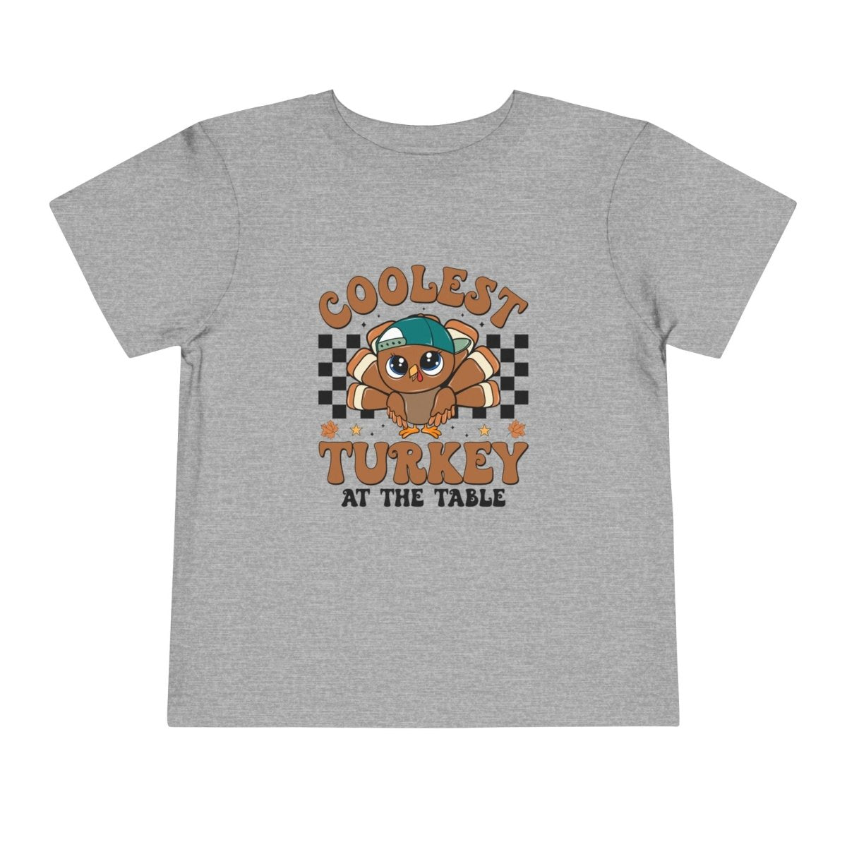 Thanksgiving Toddler Boy T-Shirt - Coolest Turkey At The Table | Kids clothes by atgodanddesigns