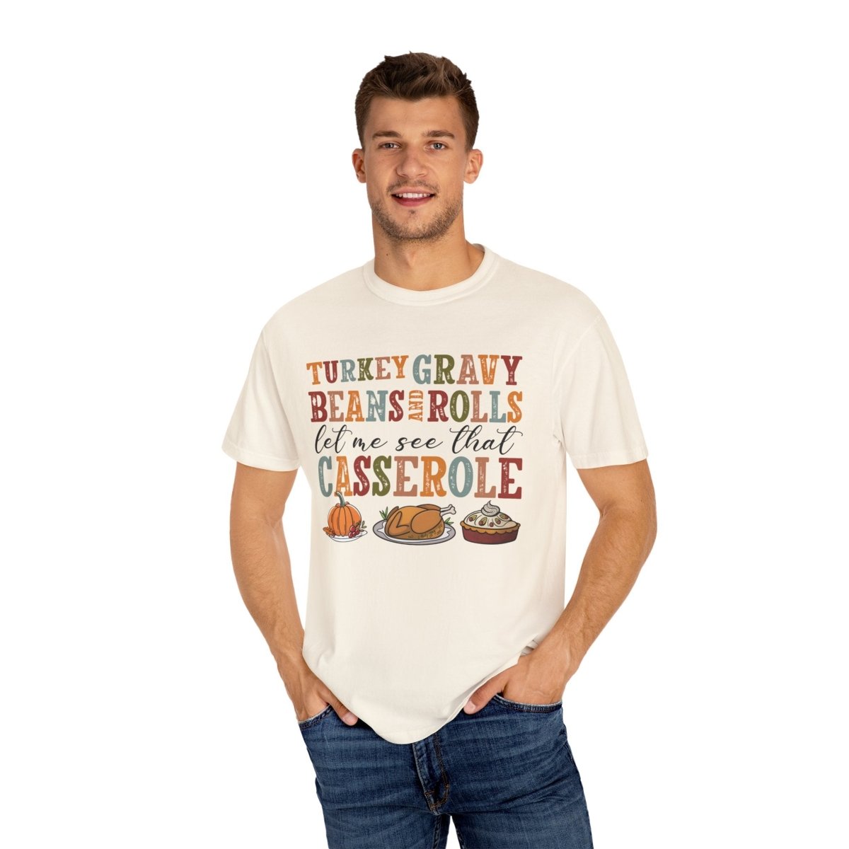 Thanksgiving Unisex Adult T-Shirt - Turkey Gravy | T-Shirt by atgodanddesigns