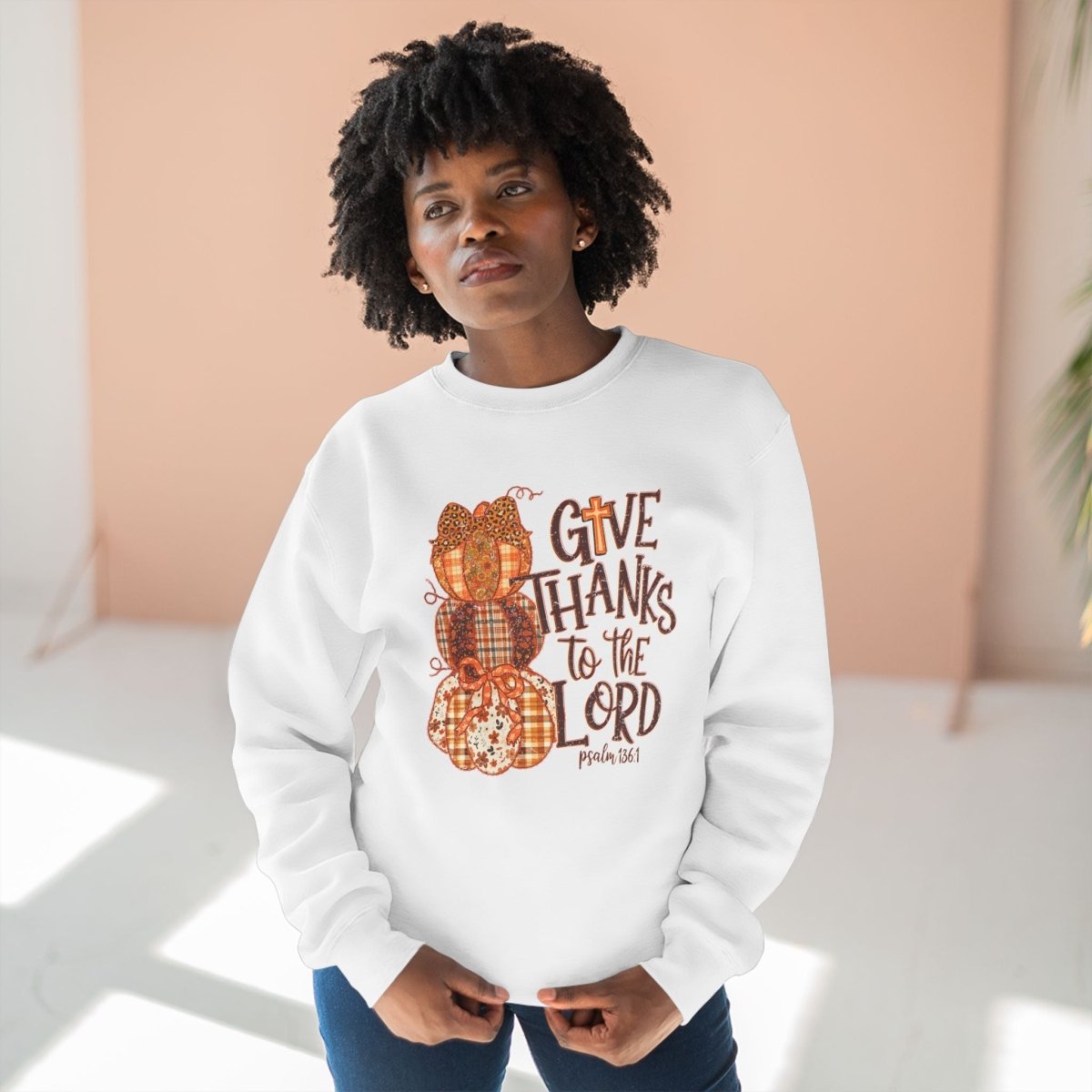 Thanksgiving Unisex Adult & Teen Sweatshirt - Give Thanks To The Lord | Sweatshirt by atgodanddesigns