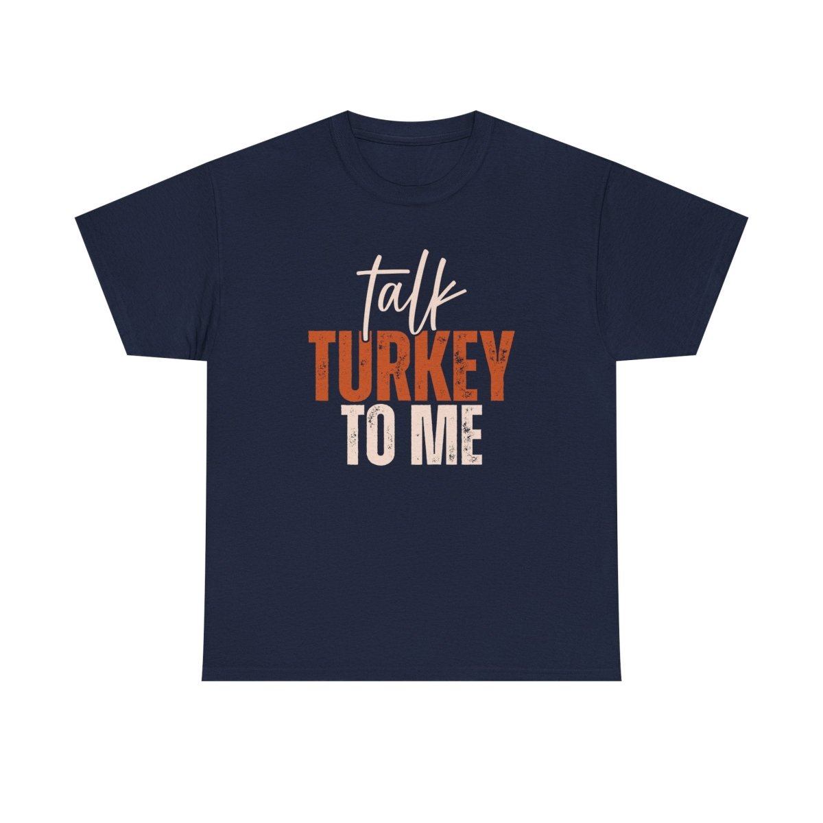 Thanksgiving Unisex Adult & Teen T-Shirt - Talk Turkey To Me | T-Shirt by atgodanddesigns