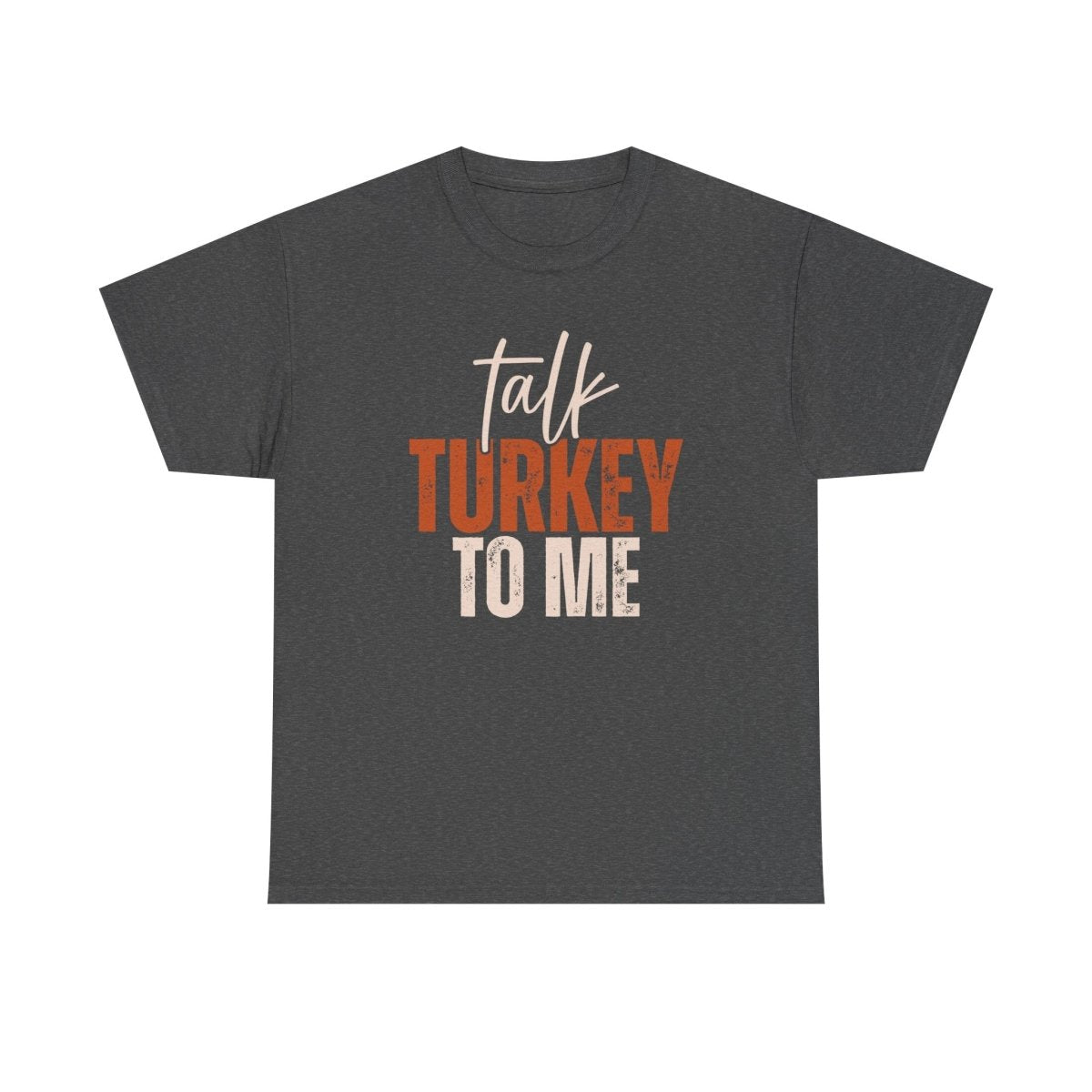Thanksgiving Unisex Adult & Teen T-Shirt - Talk Turkey To Me | T-Shirt by atgodanddesigns