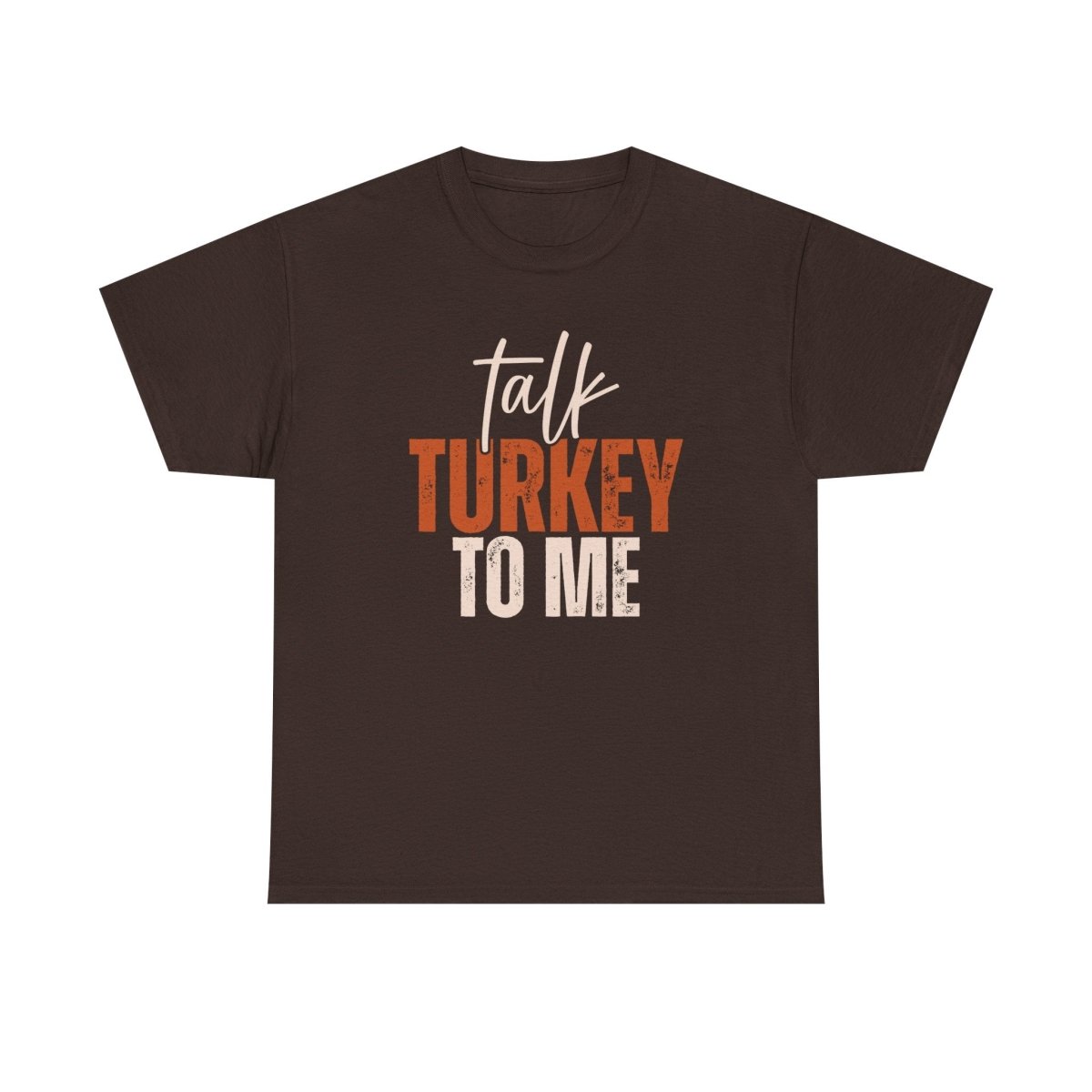 Thanksgiving Unisex Adult & Teen T-Shirt - Talk Turkey To Me | T-Shirt by atgodanddesigns