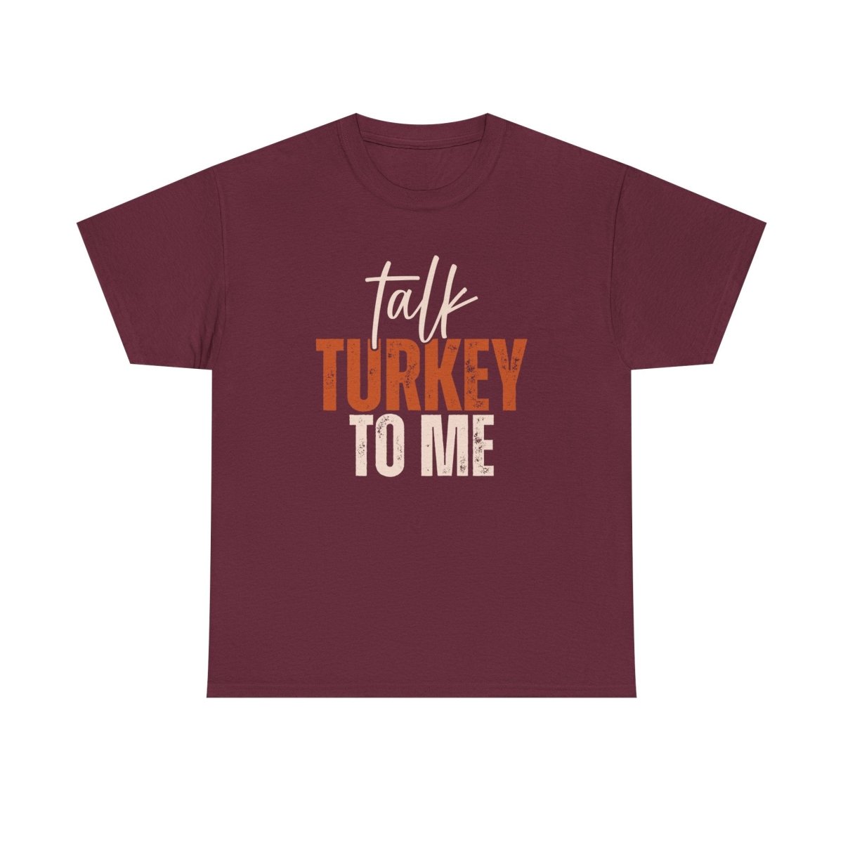 Thanksgiving Unisex Adult & Teen T-Shirt - Talk Turkey To Me | T-Shirt by atgodanddesigns
