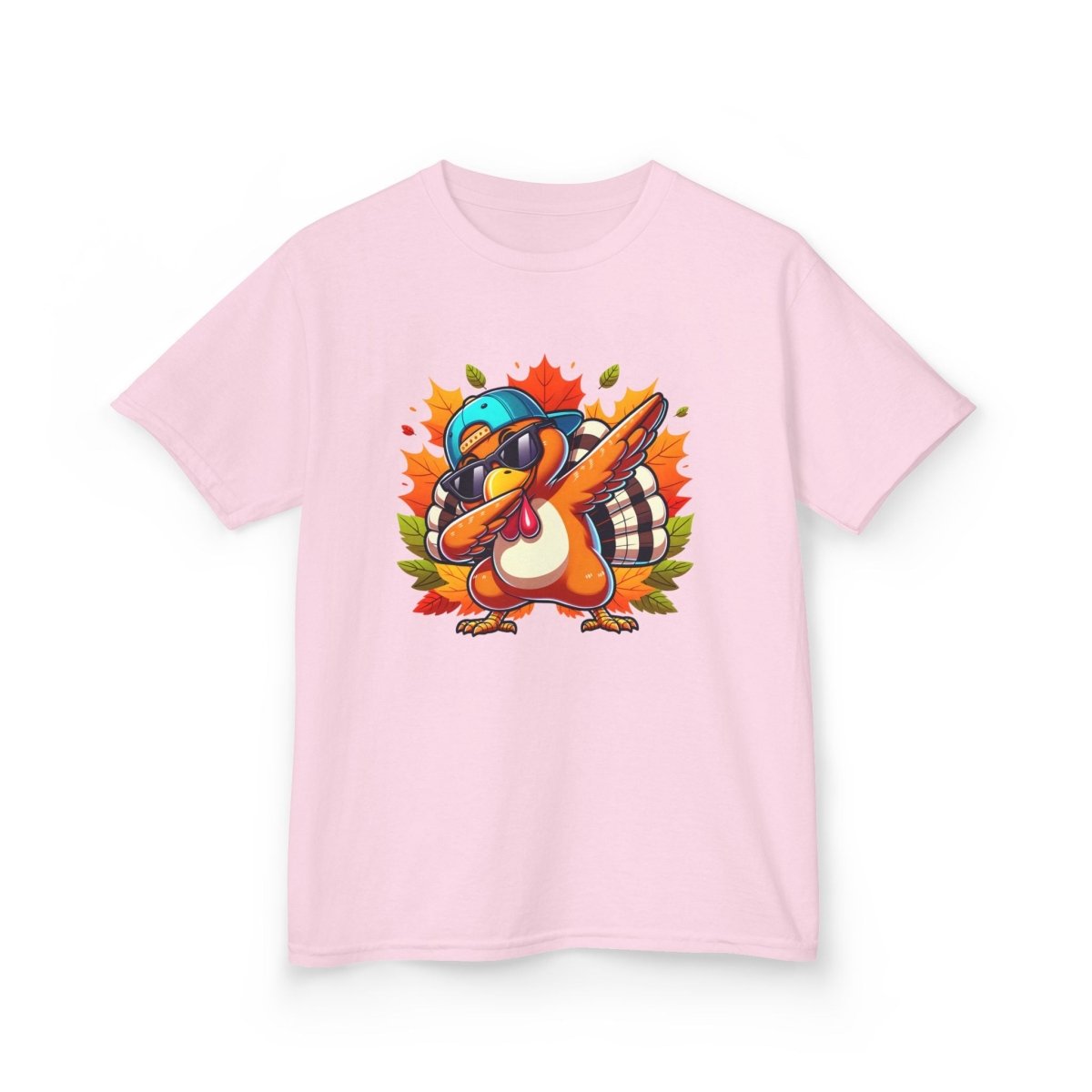 Thanksgiving Youth T-Shirt - Dabbing Turkey | Kids clothes by atgodanddesigns