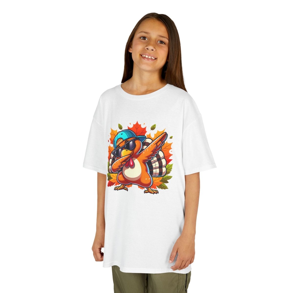 Thanksgiving Youth T-Shirt - Dabbing Turkey | Kids clothes by atgodanddesigns